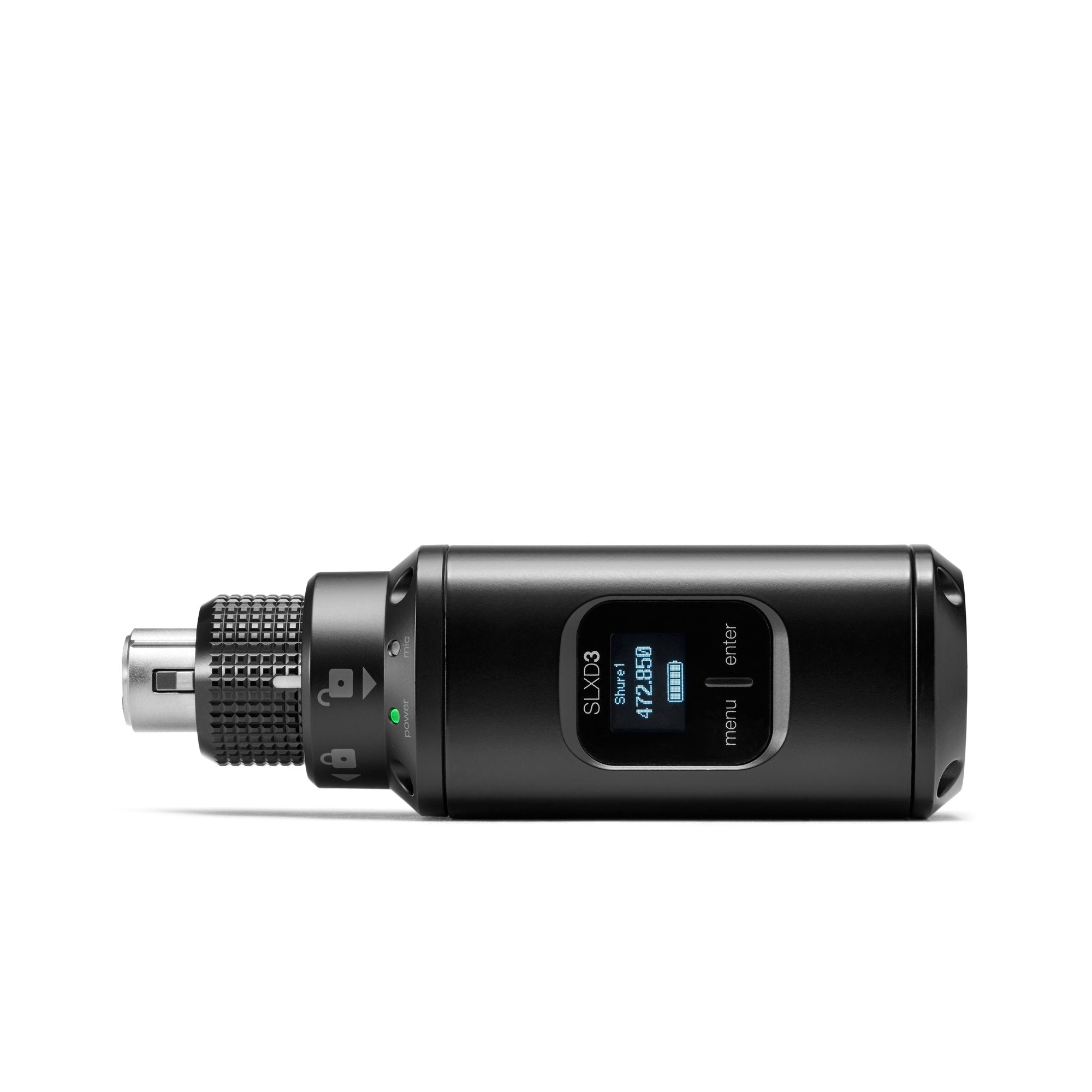 Shure SLXD3 Plug-On Digital Wireless Transmitter (H55 Frequency Band 514-588 MHZ)