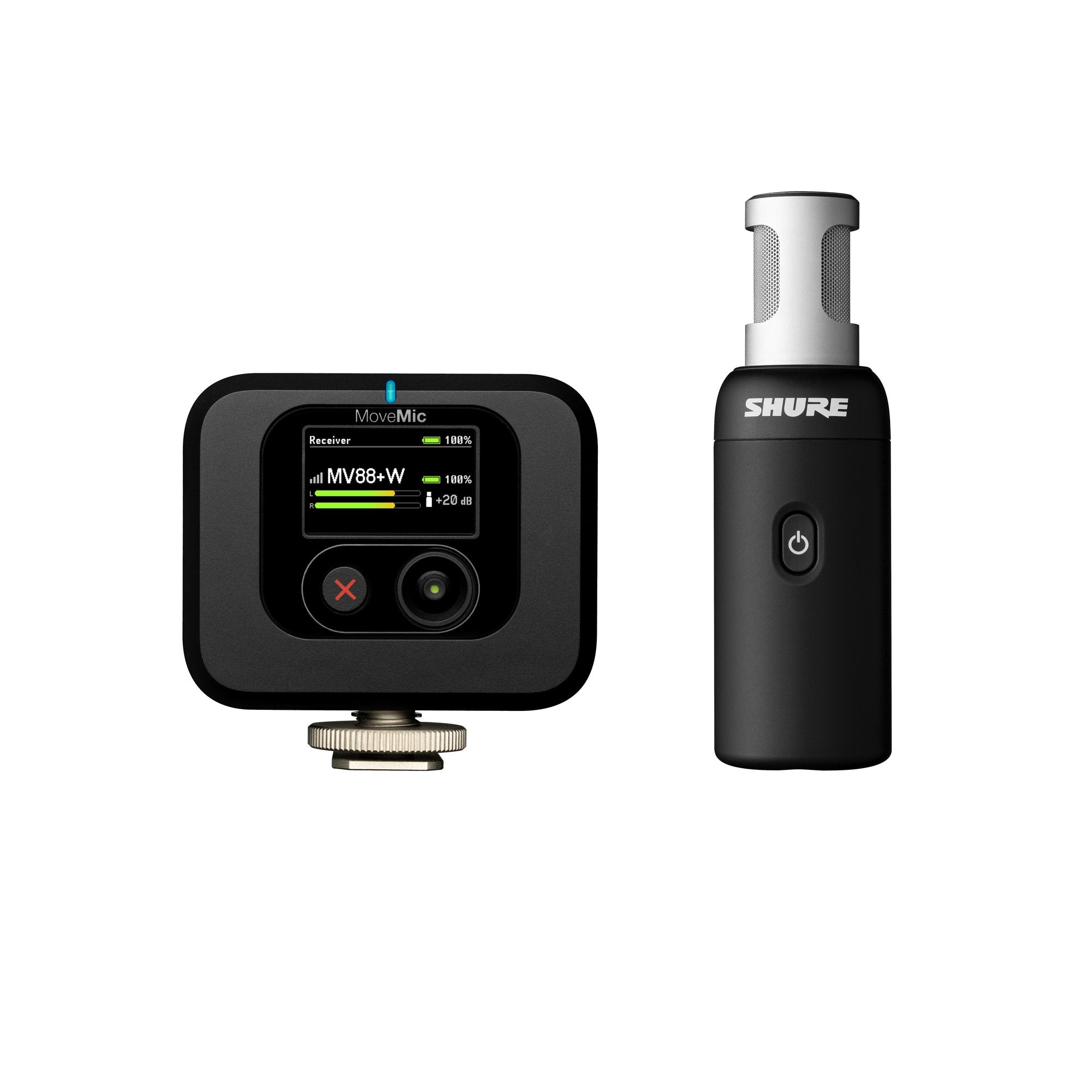 Shure MV88+W-KIT-Z7 MoveMic 88+ Microphone & MoveMic Receiver Kit