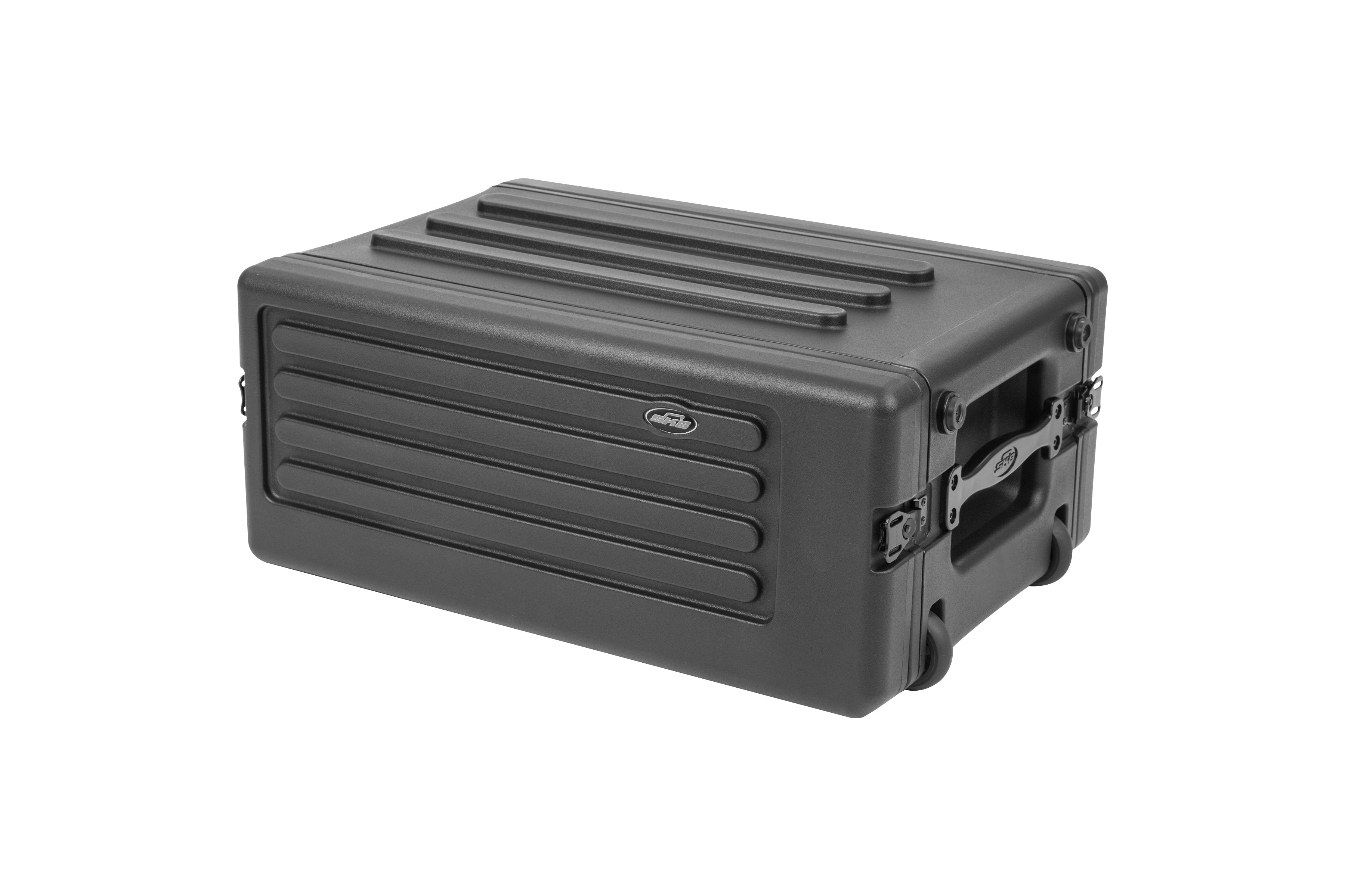 SKB 1SKB-R6SW 6U Shallow Roto Rack w/ Wheels and Handle