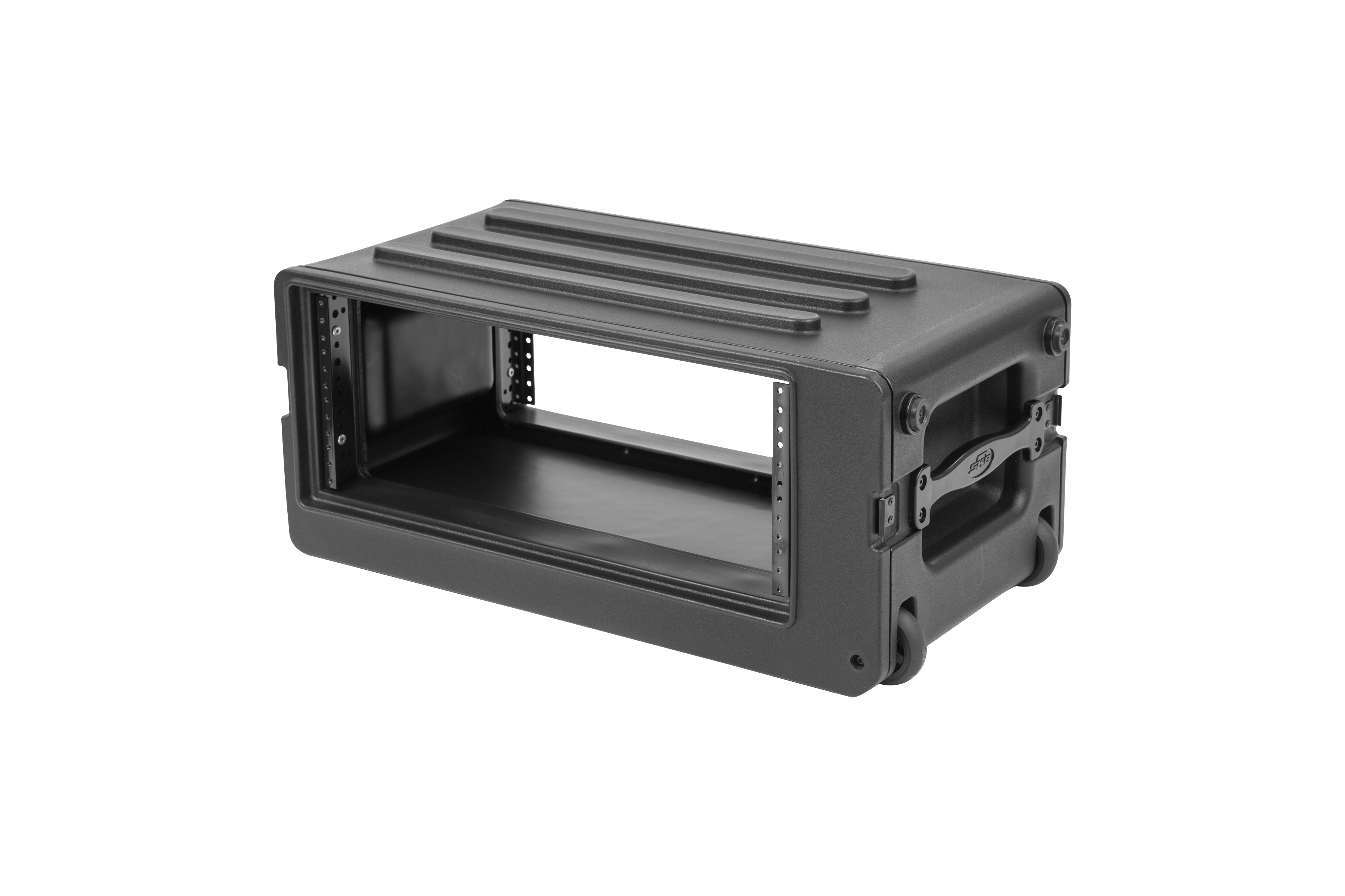 SKB 1SKB-R6SW 6U Shallow Roto Rack w/ Wheels and Handle