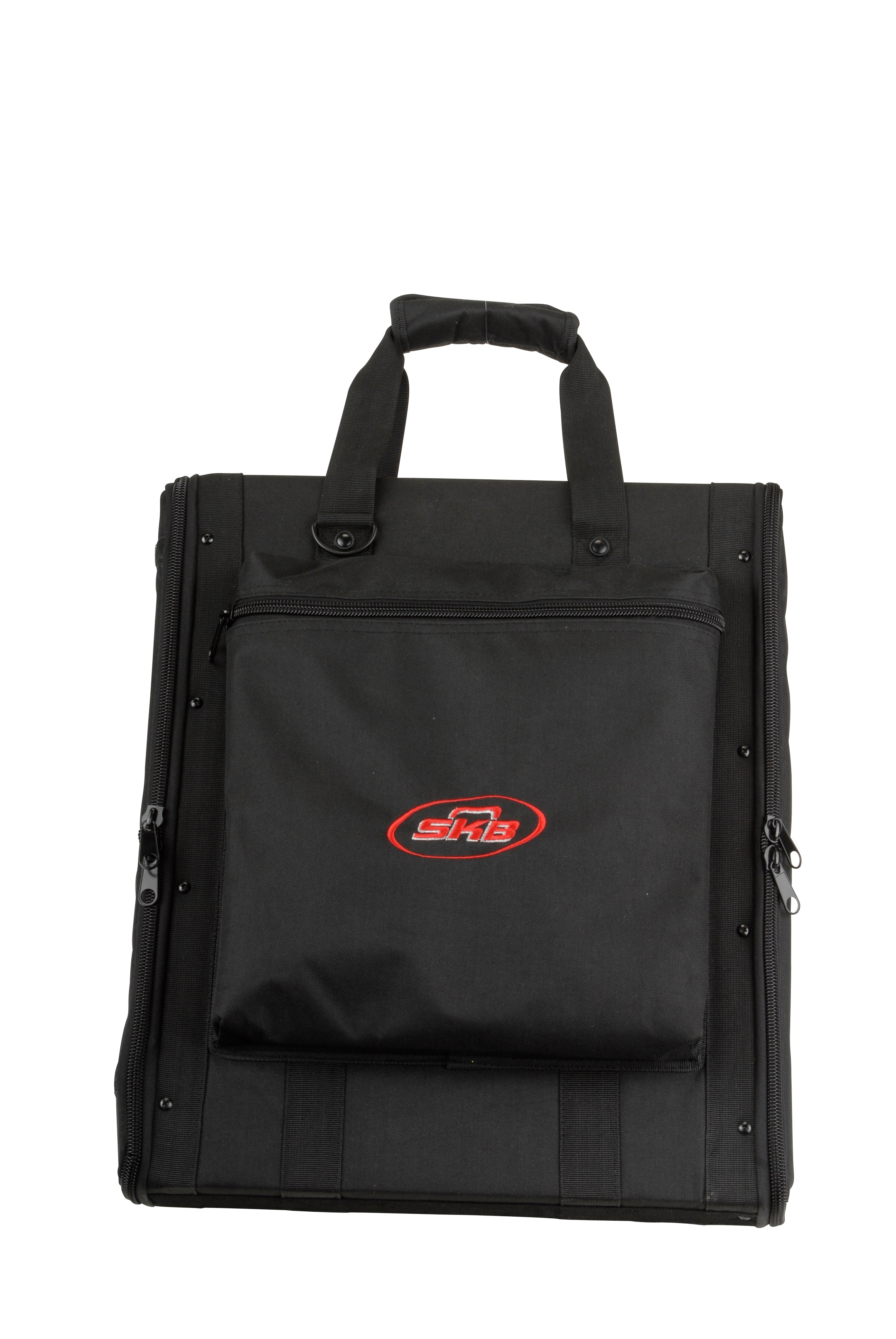 SKB 1SKB-SC191U 1U Soft Rack Case w/ Steel Rails, Zippers, and Shoulder Straps