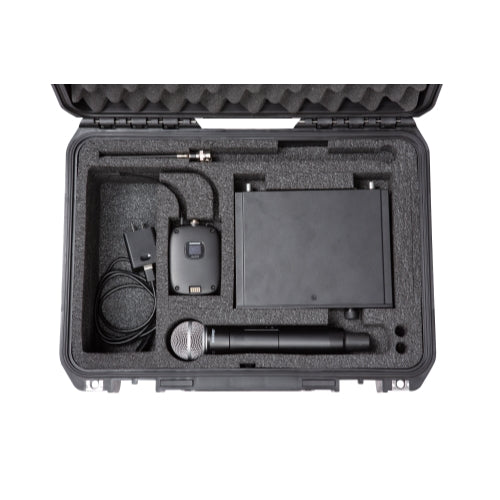 SKB 3i-1711-XLXD iSeries Waterproof Shure SLX-D / QLX-D Case