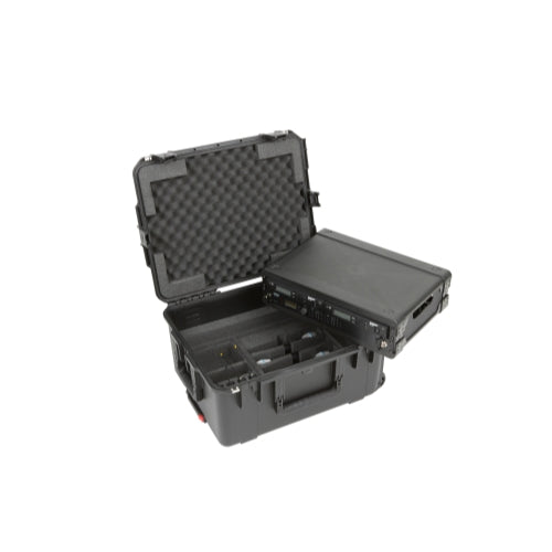 SKB 3i-221710WMC iSeries Case for 4 Wireless with 2U Fly Rack with Wheels