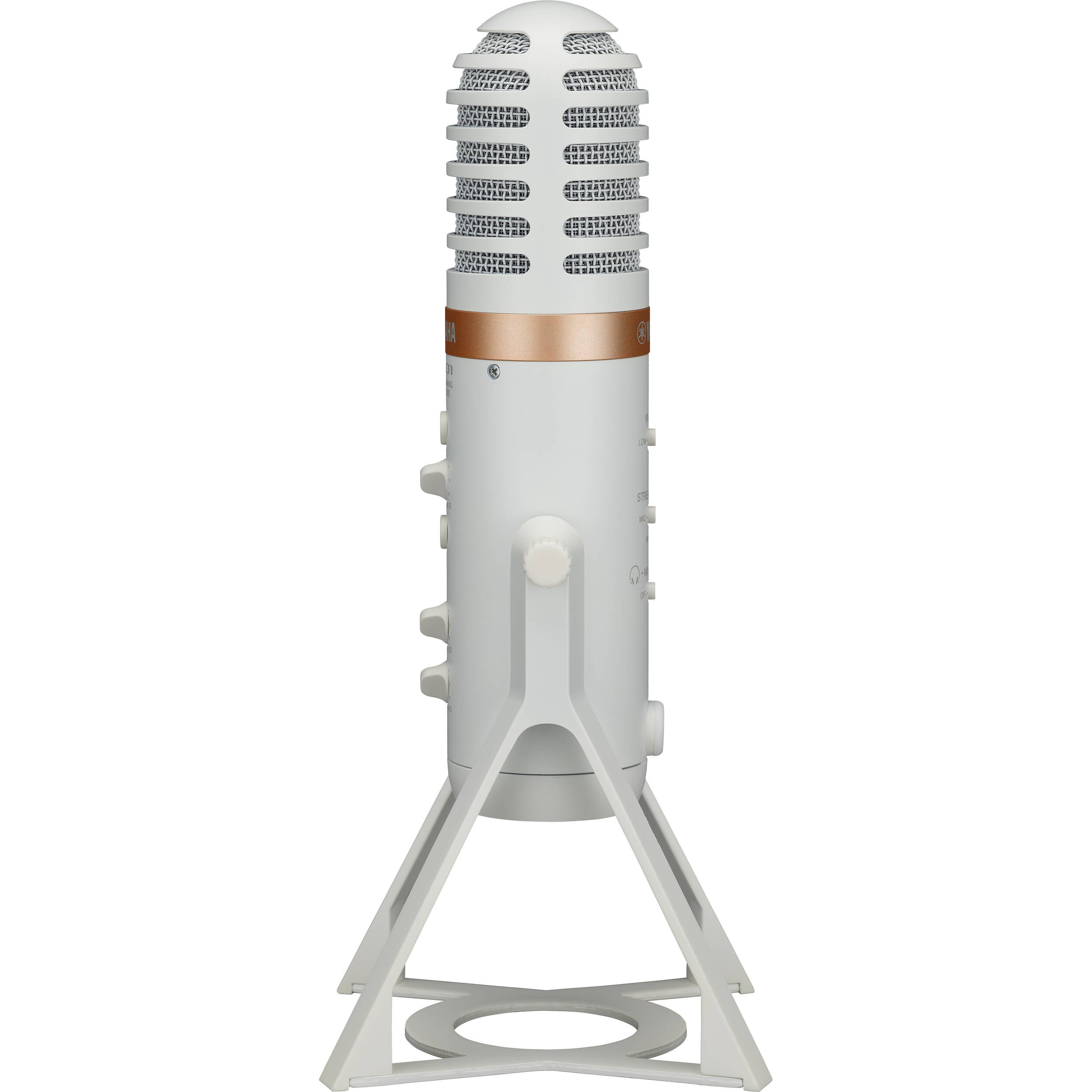 Yamaha AG01 Live Streaming USB Microphone (White)