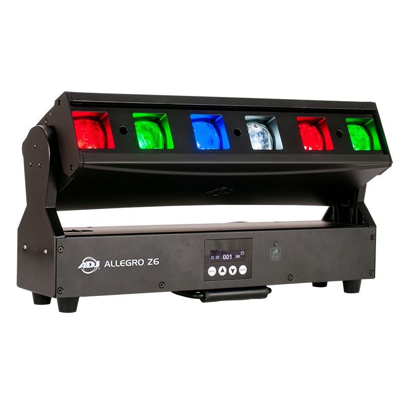 ADJ Allegro Z6 6x30W RGBW LED Wash Fixture with Motorized Zoom & Tilt