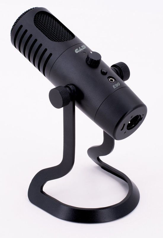 CAD AMS-E90 Equitek Dynamic Broadc. Mic w/XLR and USB