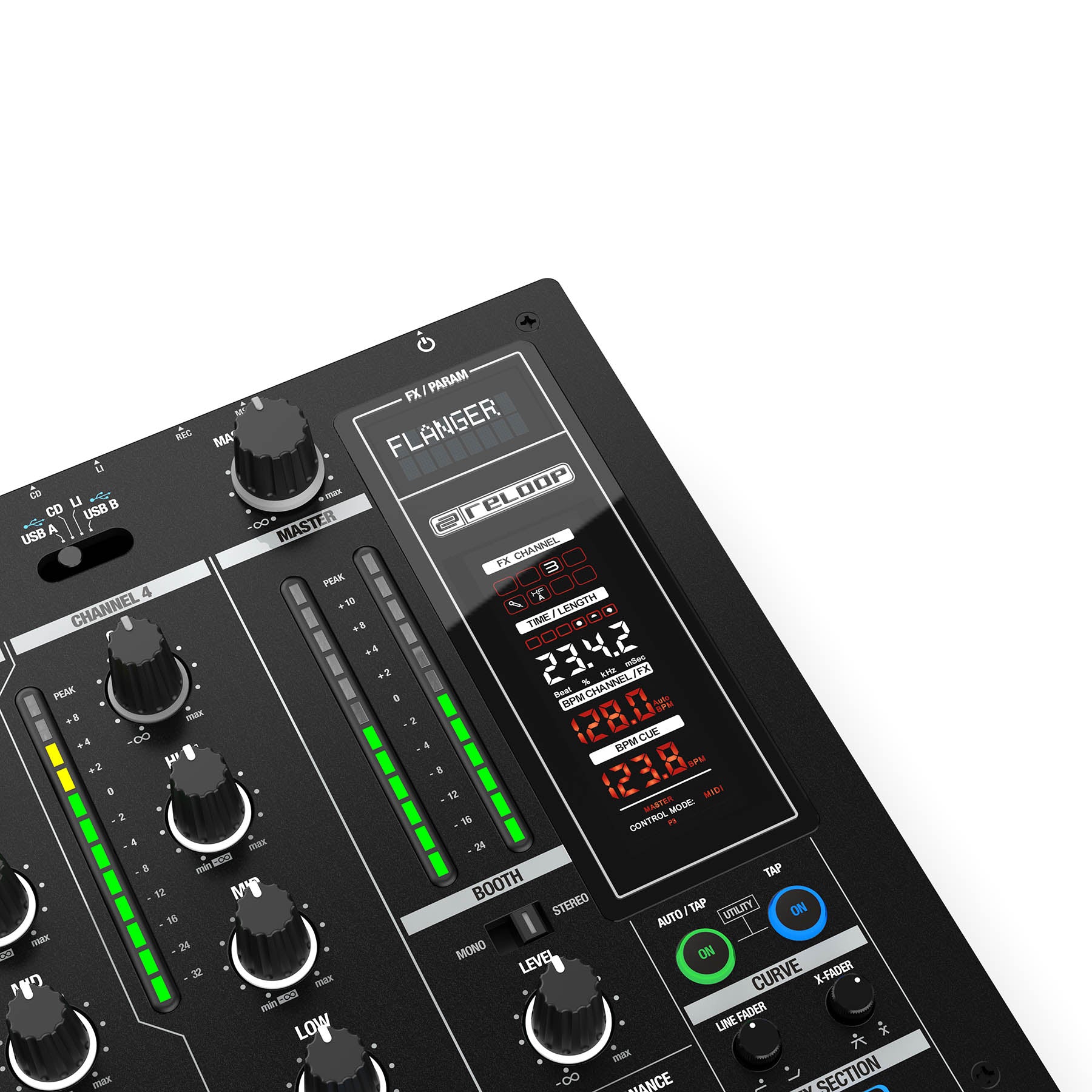 Reloop RMX-95 Digital Club Mixer With 24 Bit Interface