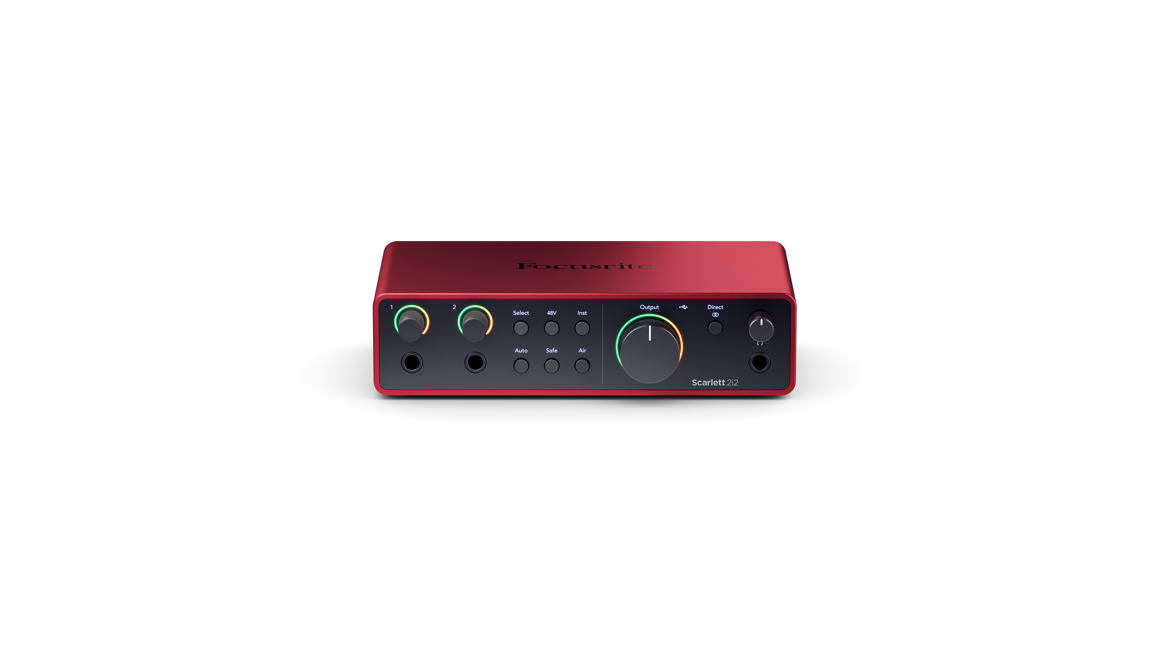 Focusrite Scarlett 2i2 2x2 USB Audio Interface 4th Gen for Singer/Songwriters