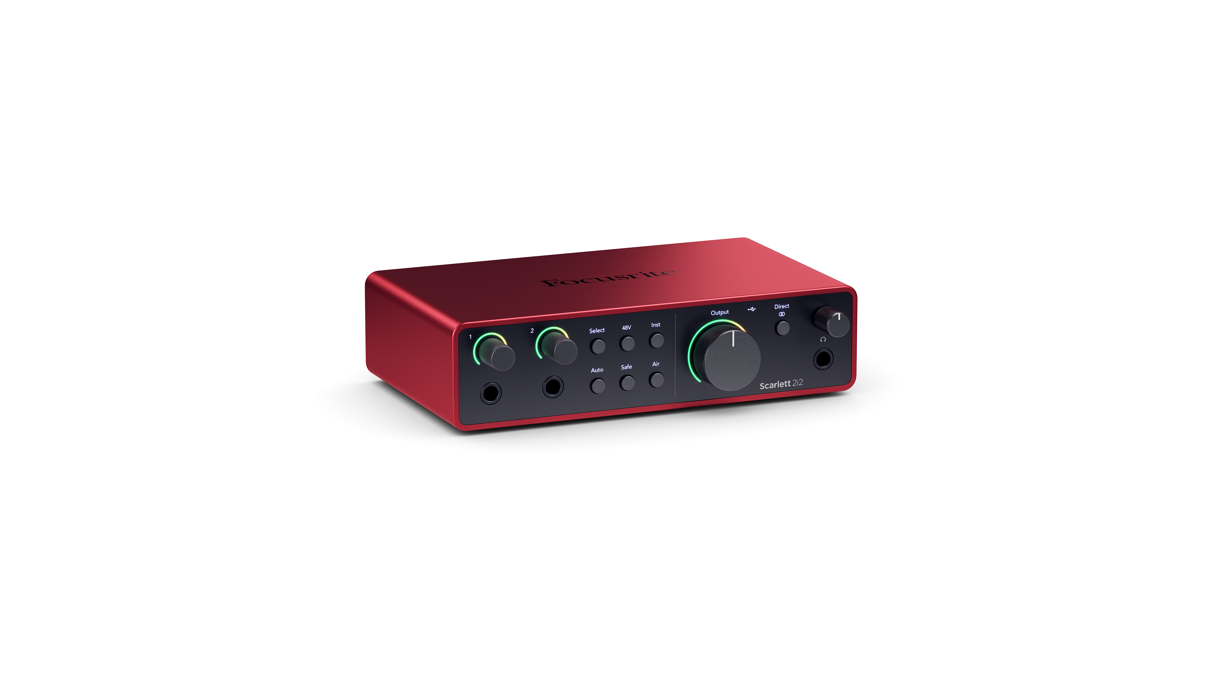 Focusrite Scarlett 2i2 2x2 USB Audio Interface 4th Gen for Singer/Songwriters