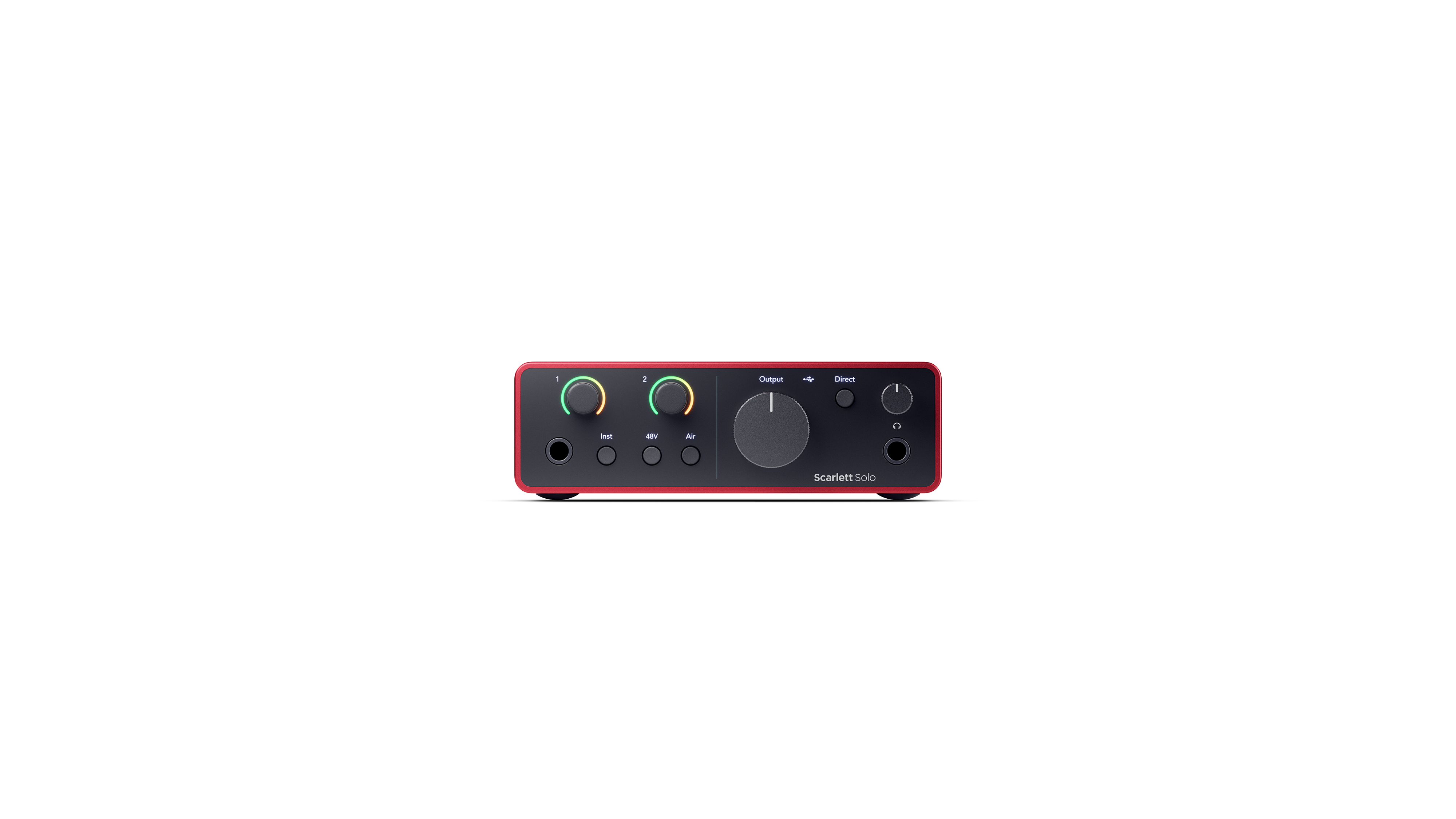 Focusrite Scarlett Solo 2x2 USB Audio Interface 4th Gen for Singer/Songwriters