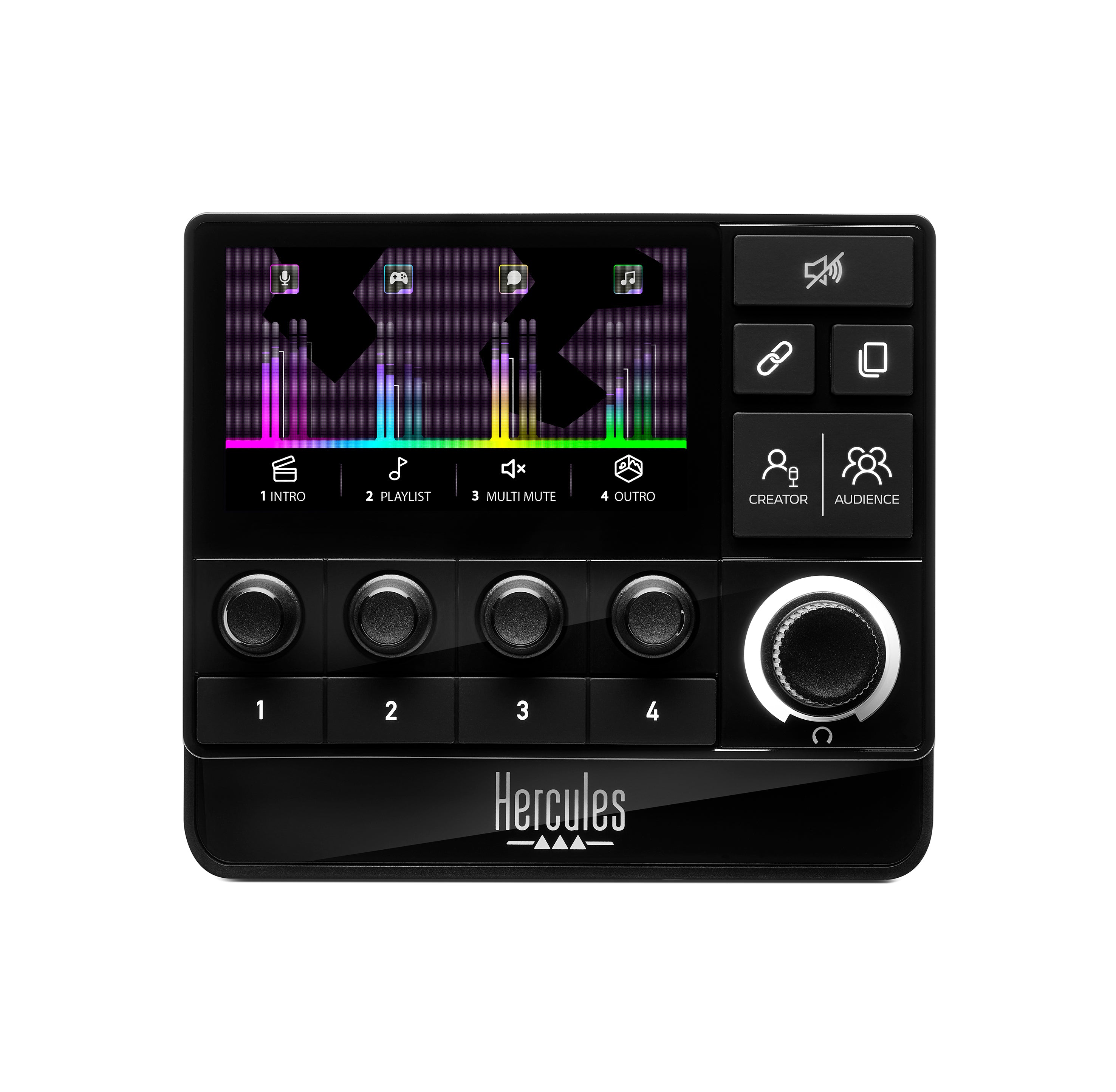 Hercules Stream 200 XLR Pro Audio Controller For Advanced Streamers