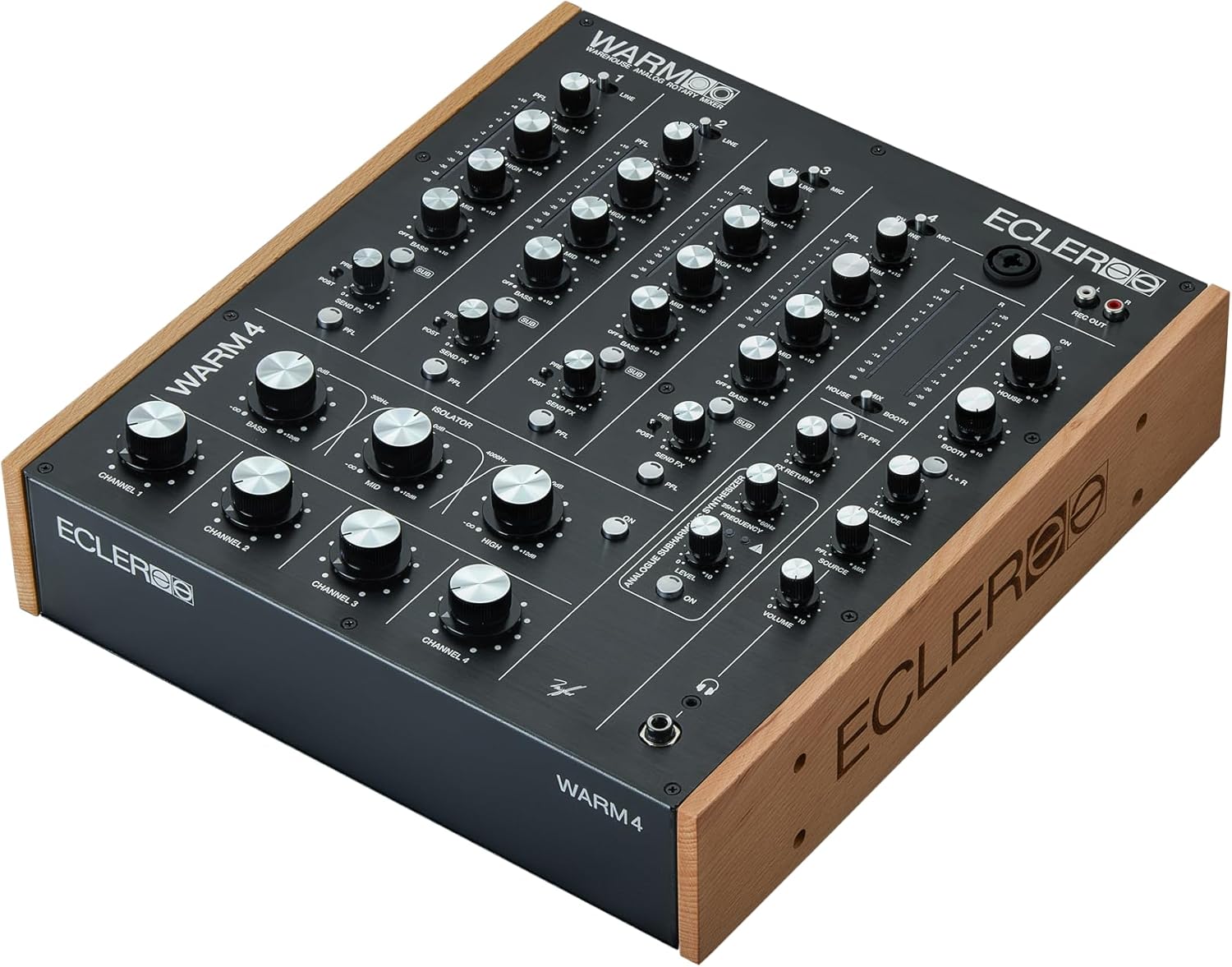 Ecler DJ AMS-WARM-4 Analogue Rotary Mixer Unit