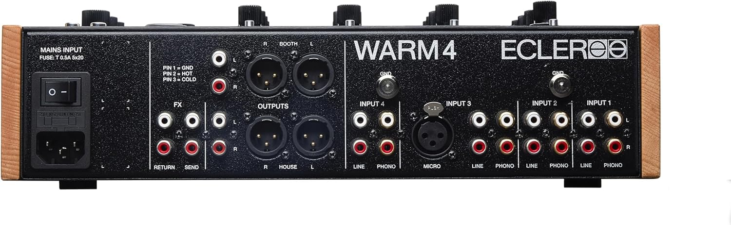 Ecler DJ AMS-WARM-4 Analogue Rotary Mixer Unit