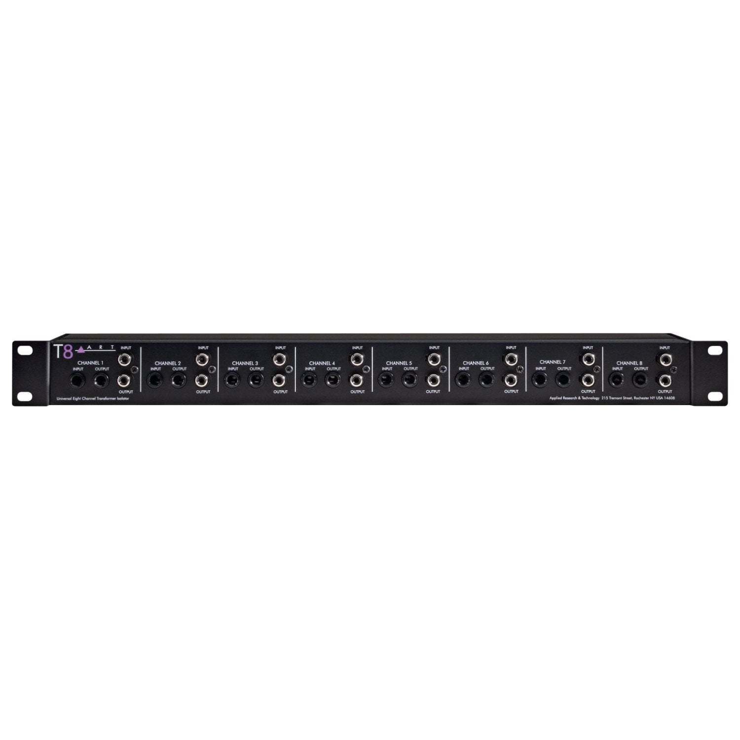 ART T8 8-Channel Hum Eliminator Transformer Isolator Passive Audio Interface