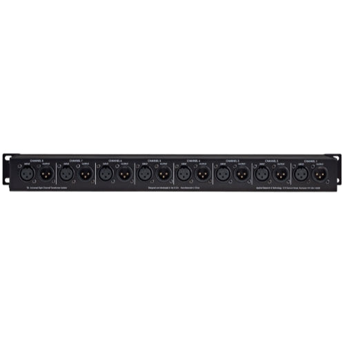 ART T8 8-Channel Hum Eliminator Transformer Isolator Passive Audio Interface