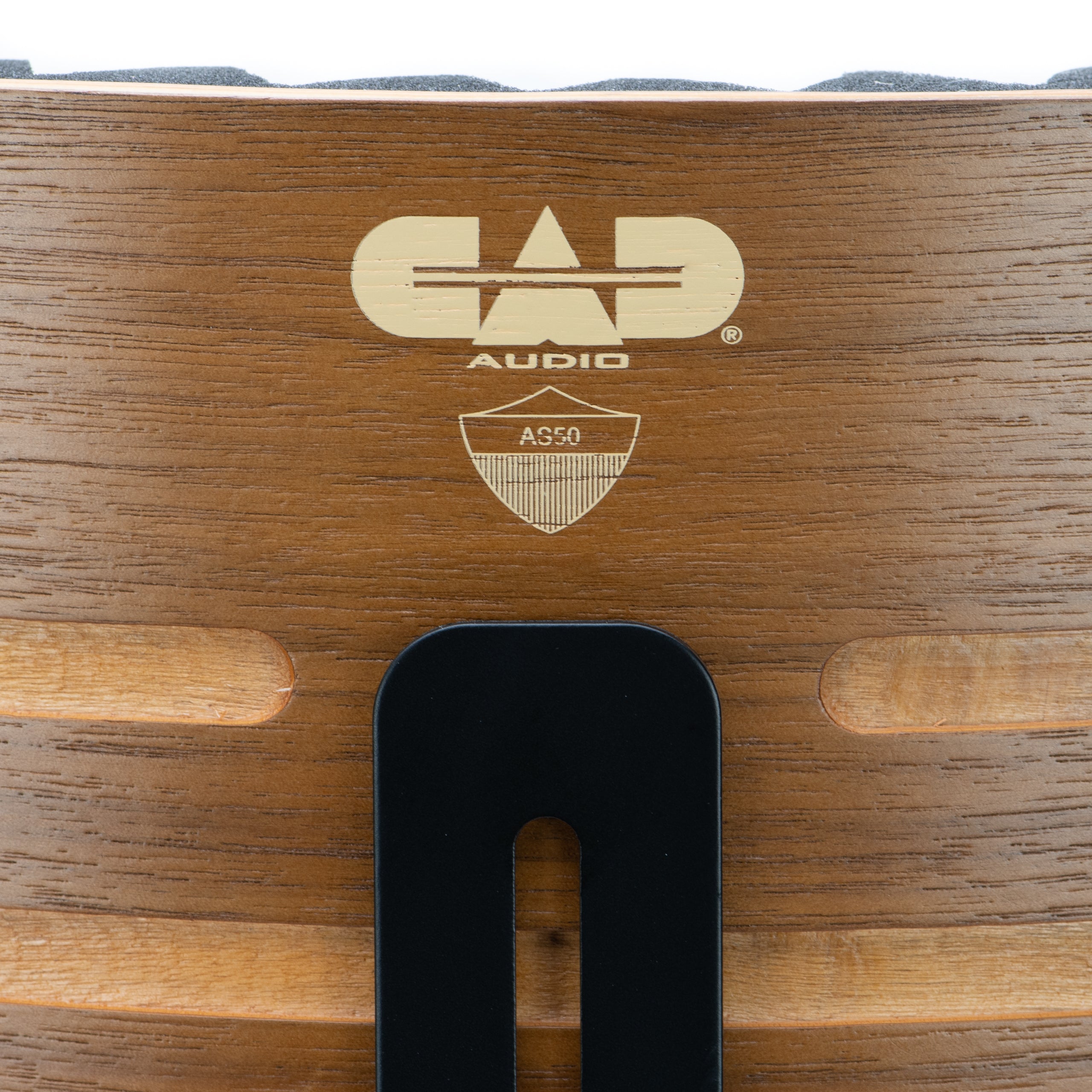 CAD Acousti-Shield AS50 Stand Mounted Enclosure - Walnut Finish