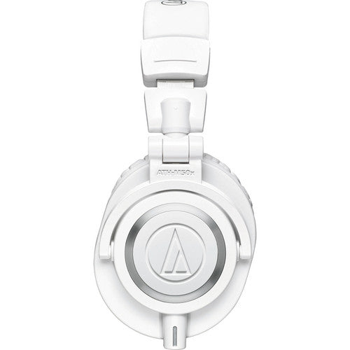 Audio-Technica ATH-M50XWH Professional Studio Monitor Headphones (White)