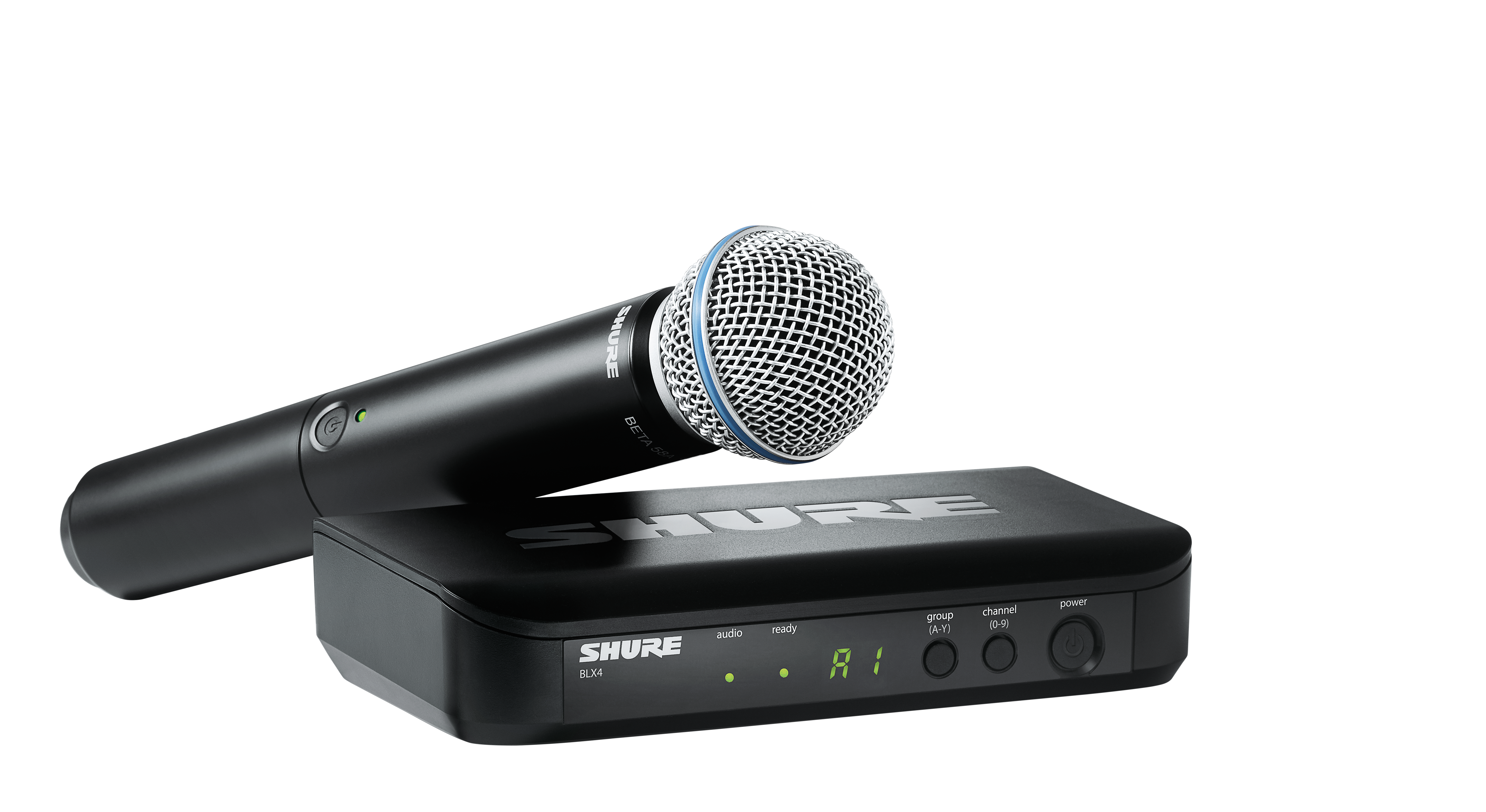 Shure BLX24/B58-H10 Wireless Handheld Microphone System with Beta 58A (H10: 542 to 572 MHz)