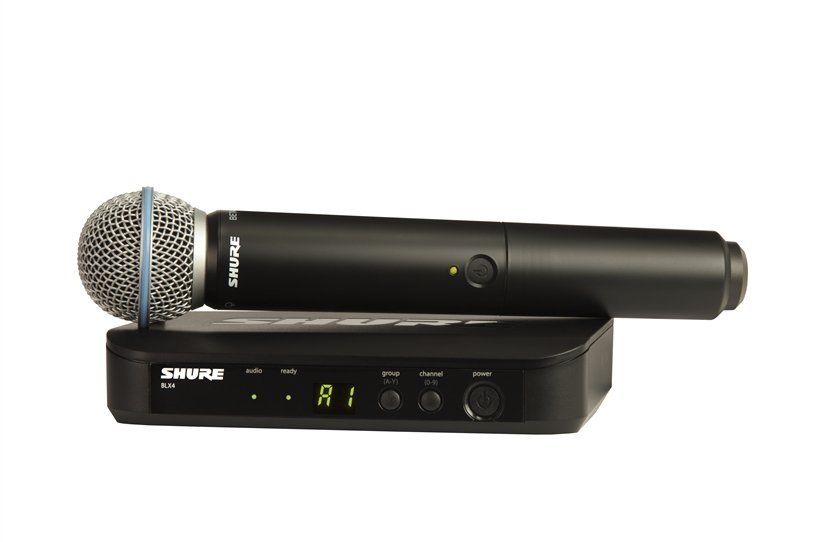 Shure BLX24/B58-H9 Vocal Wireless Microphone Mic System (H9: 512 to 542 MHz)