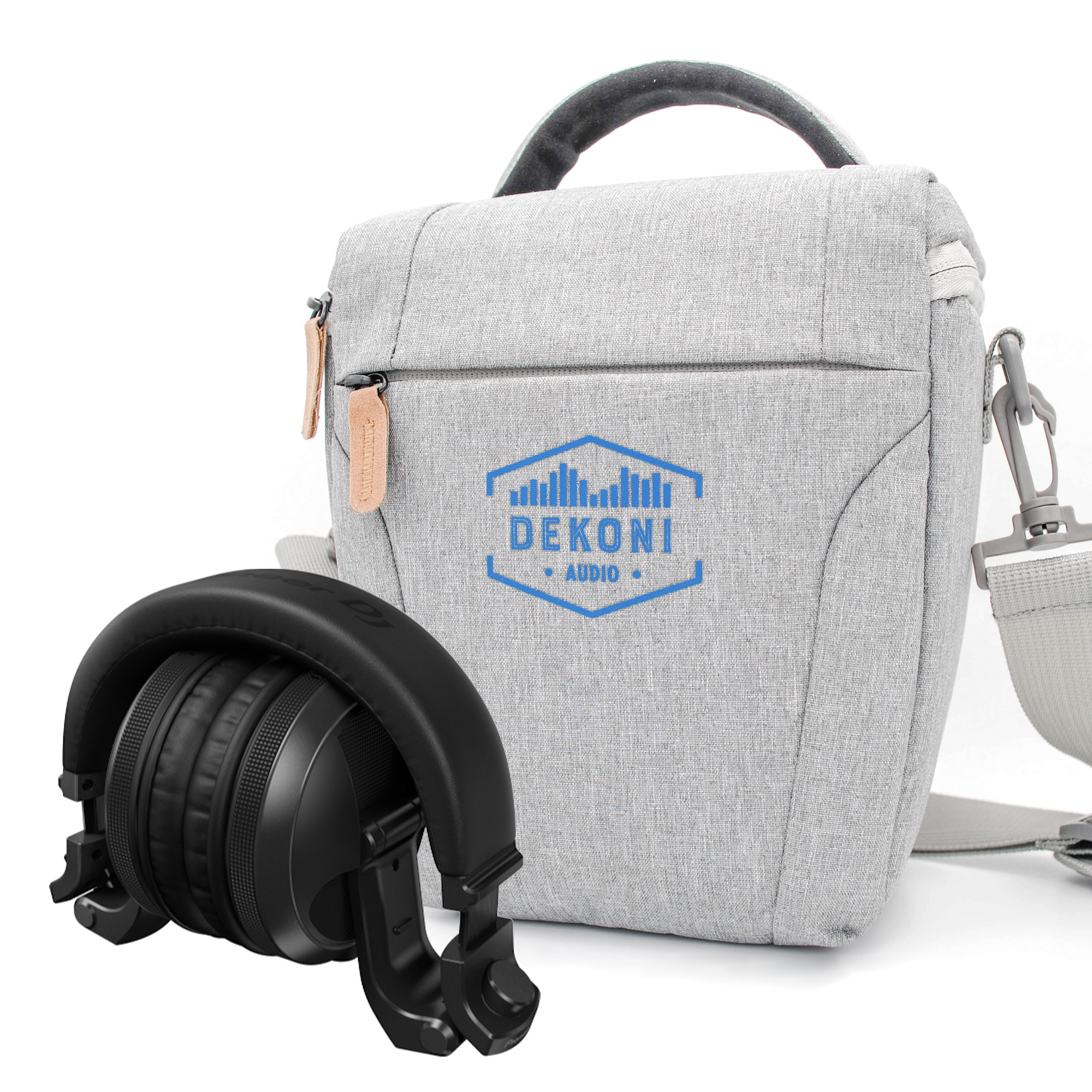 Pioneer Black HDJ-X5 BT Headphone & Dekoni Audio Headphone Savior – Grey