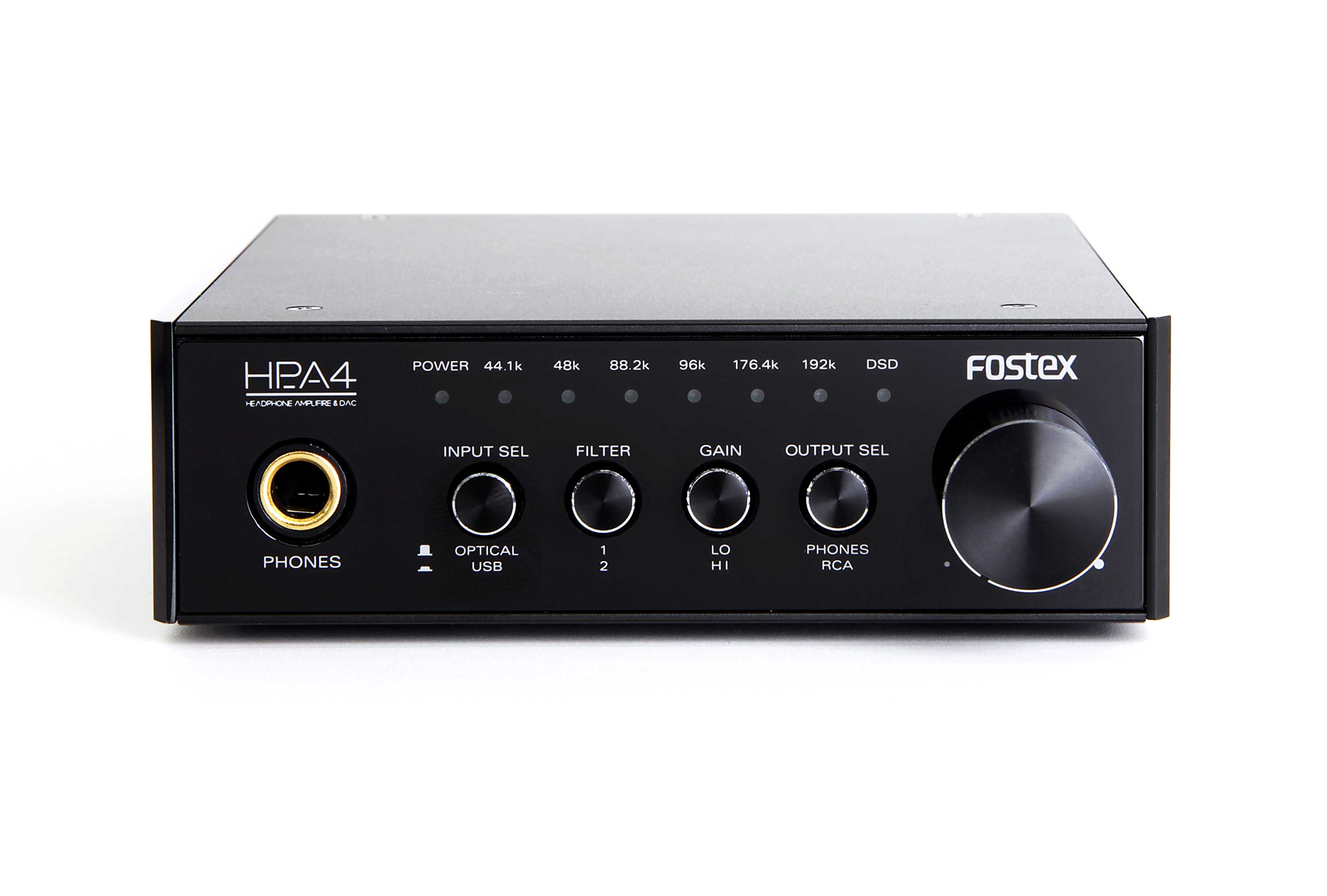 Fostex HP-A4 24-Bit Digital to Analog Converter/Headphone Amplifier - Refurbished