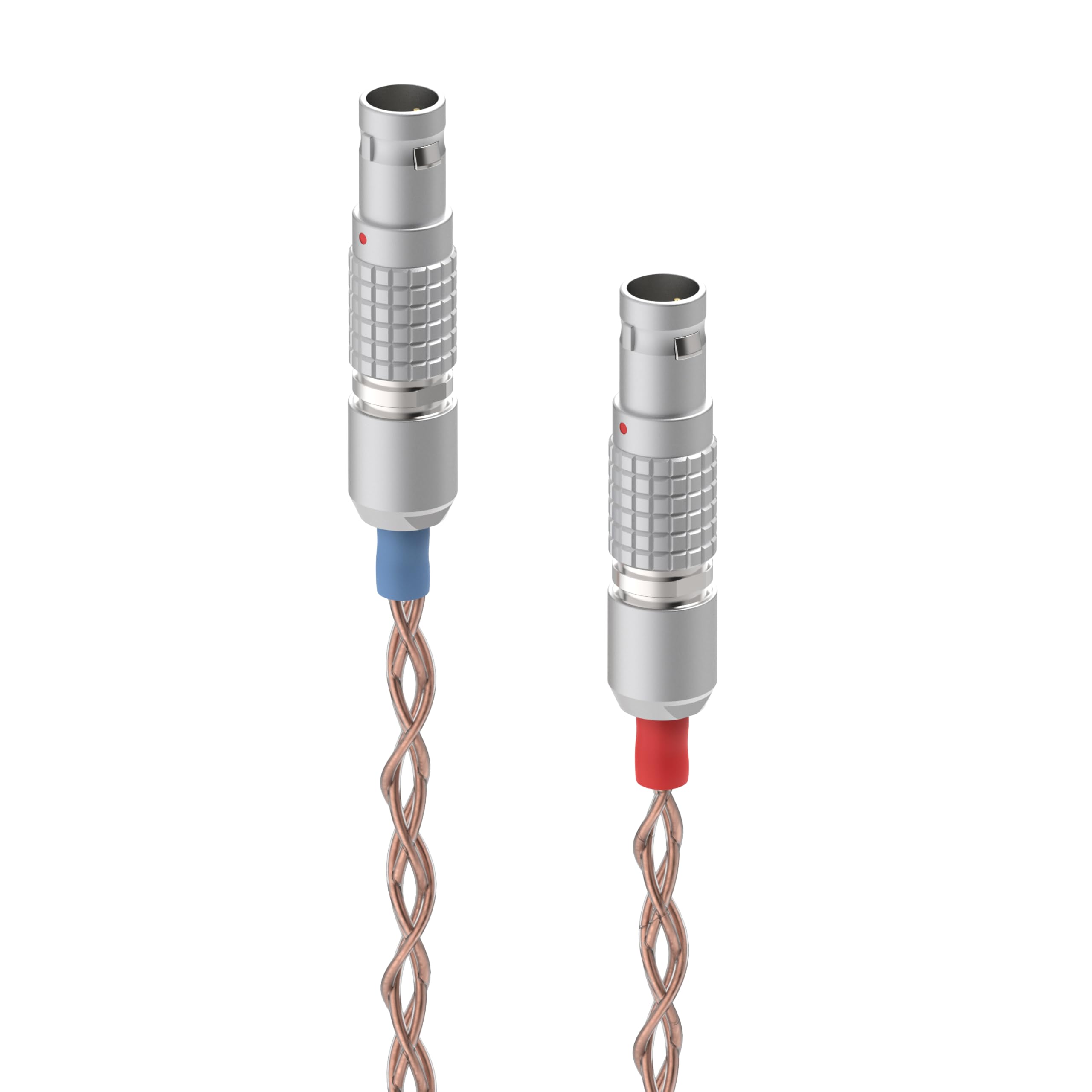 Dekoni Audio Ensemble 1/4 PCUHD Cable with 2-Pin Utopia Lemo Headphone Connectors (64)
