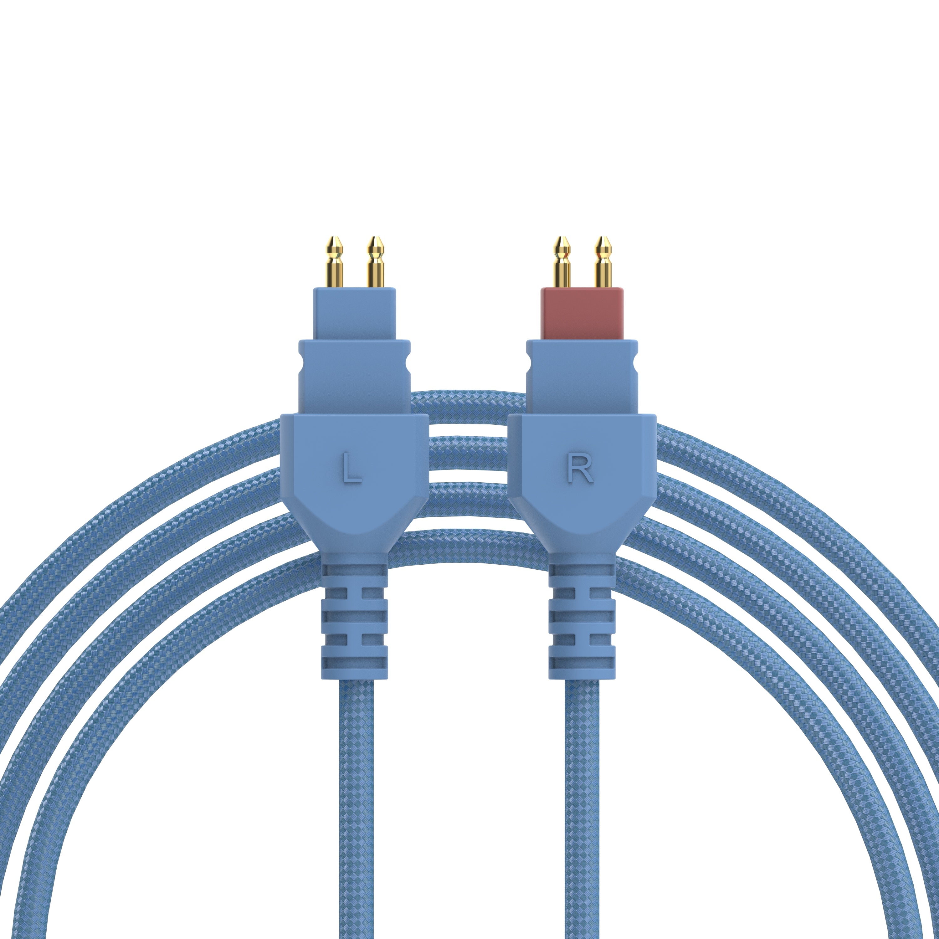 Dekoni Audio Ensemble 1/4 64 Nylon Wrapped Cable with HD600 Headphone Connectors