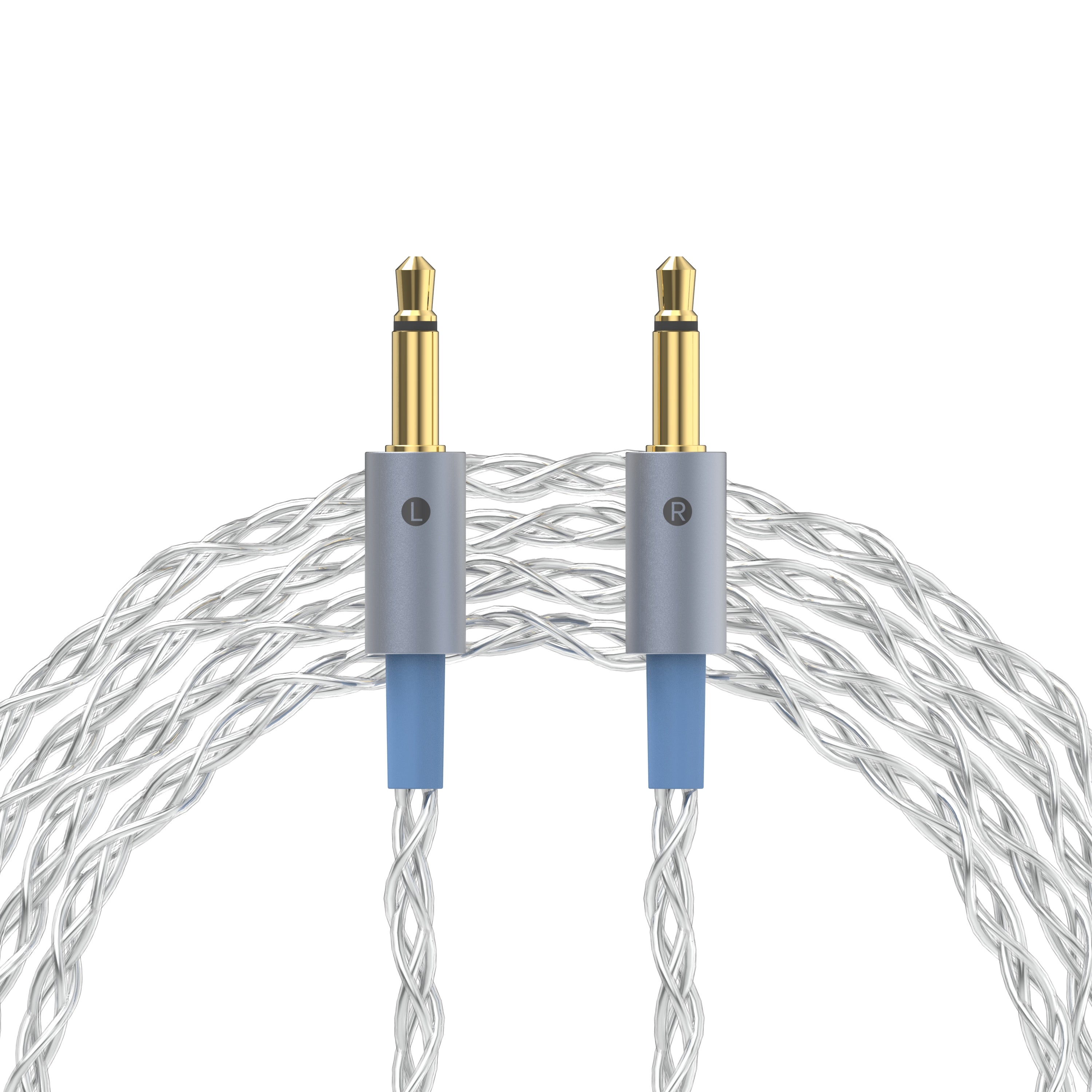 Dekoni Audio Ensemble 1/4 52 Braided Cable with 3.5mm Headphone Connectors