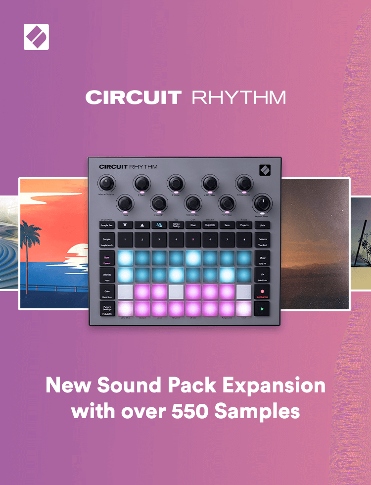 Novation Circuit Rhythm - Standalone Beatmaking Sampler