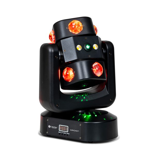 ColorKey Droid FX Multi-Effect Moving Head with LED Beams and Lasers