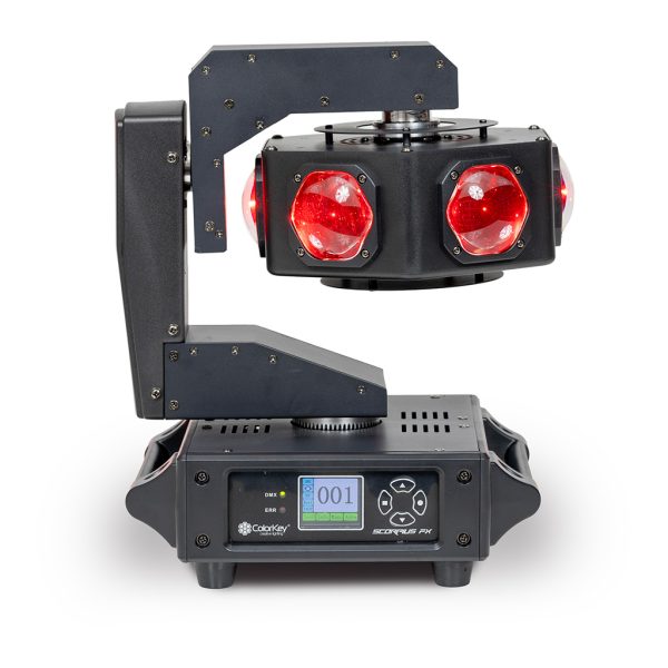 ColorKey CKU-1074 Scorpius FX 4-in-1 RGBW LED Moving Head