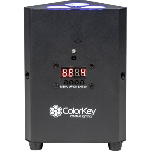 ColorKey CKU-2060 TrussPar QUAD 3 GO Battery Powered Tri-Par Truss Warming Fixture
