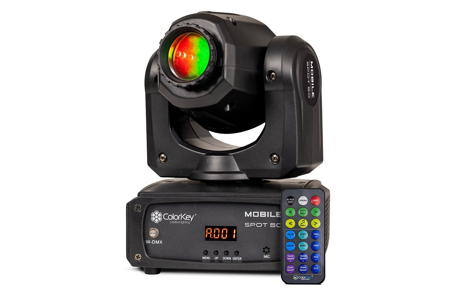 ColorKey CKU-6100 Mobile Spot 50 Wireless Battery-Powered Moving Head