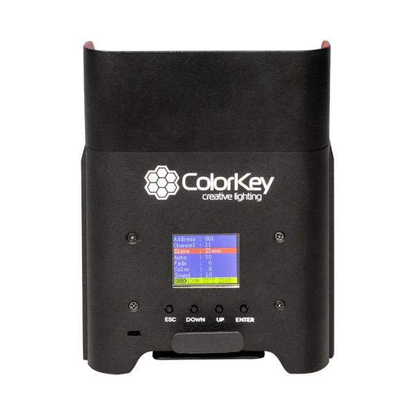 ColorKey CKU-7060 AirPar HEX 4 Battery-Powered Wireless Uplight