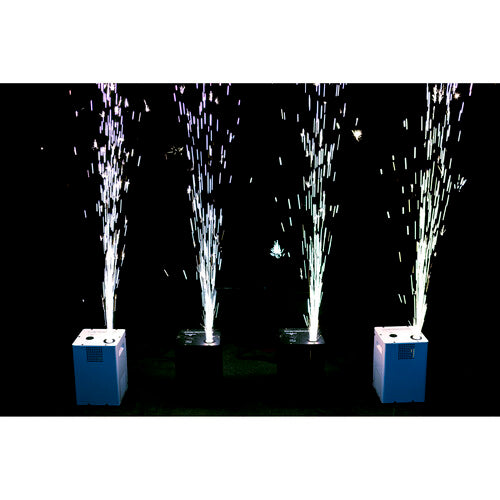 ColorKey CKU-7713 Dazzler FX MKII 2-Pack Bundle w/ Road Case (White)