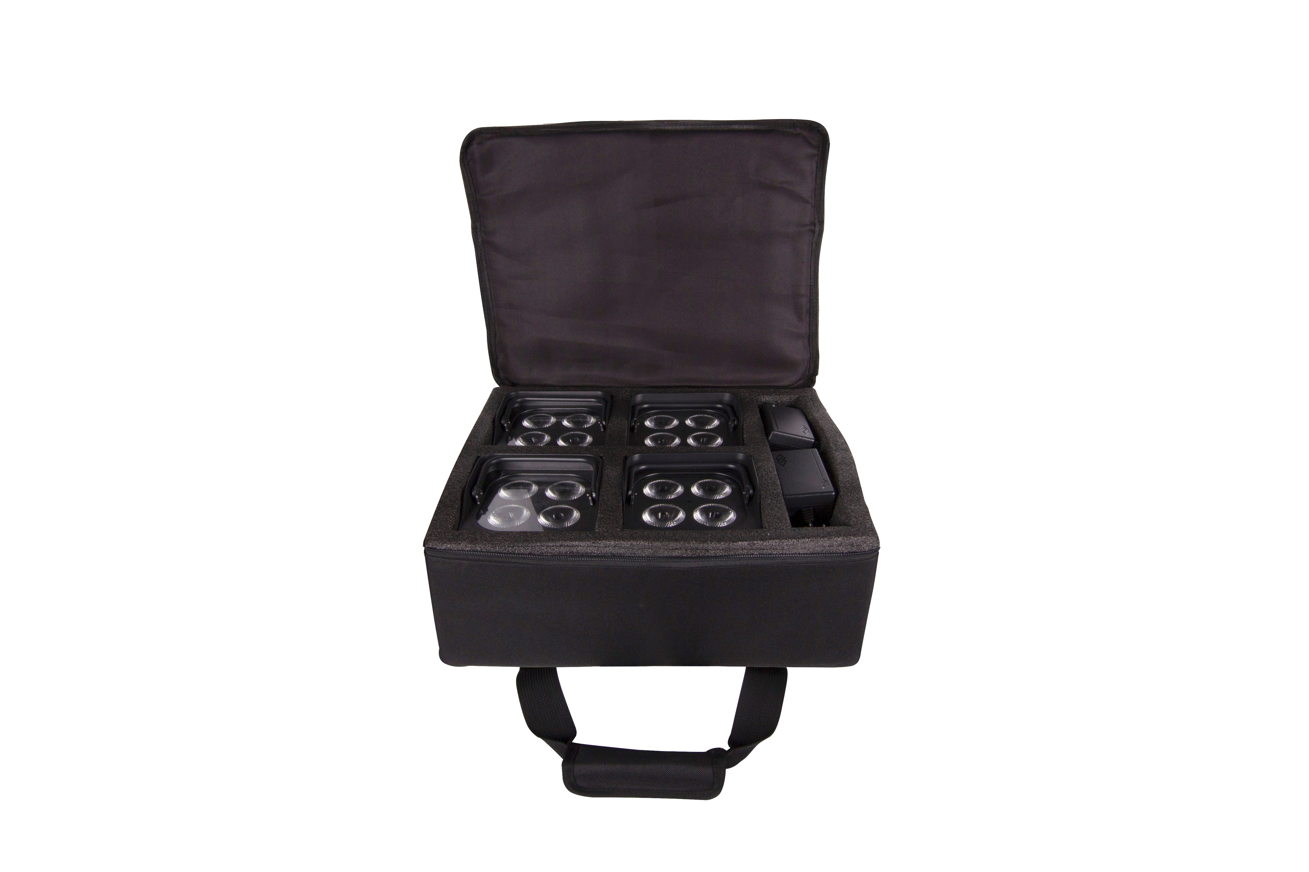 Colorkey CKW-6024 4-Pack MobilePar Mini Hex 4 with Case
