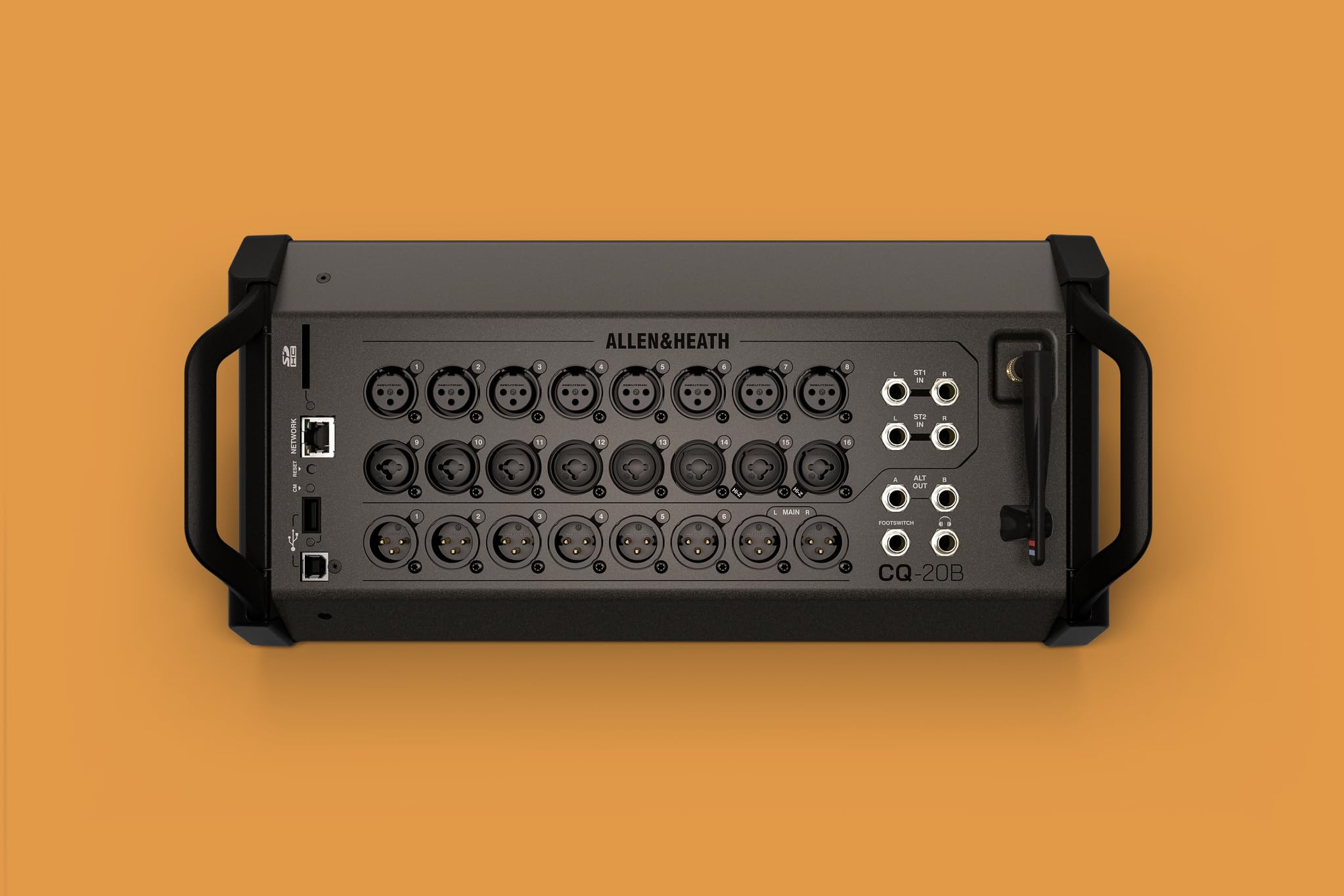 Allen & Heath CQ-20B Ultra Compact 20-in/8-out Digital Mixer with Wi-Fi