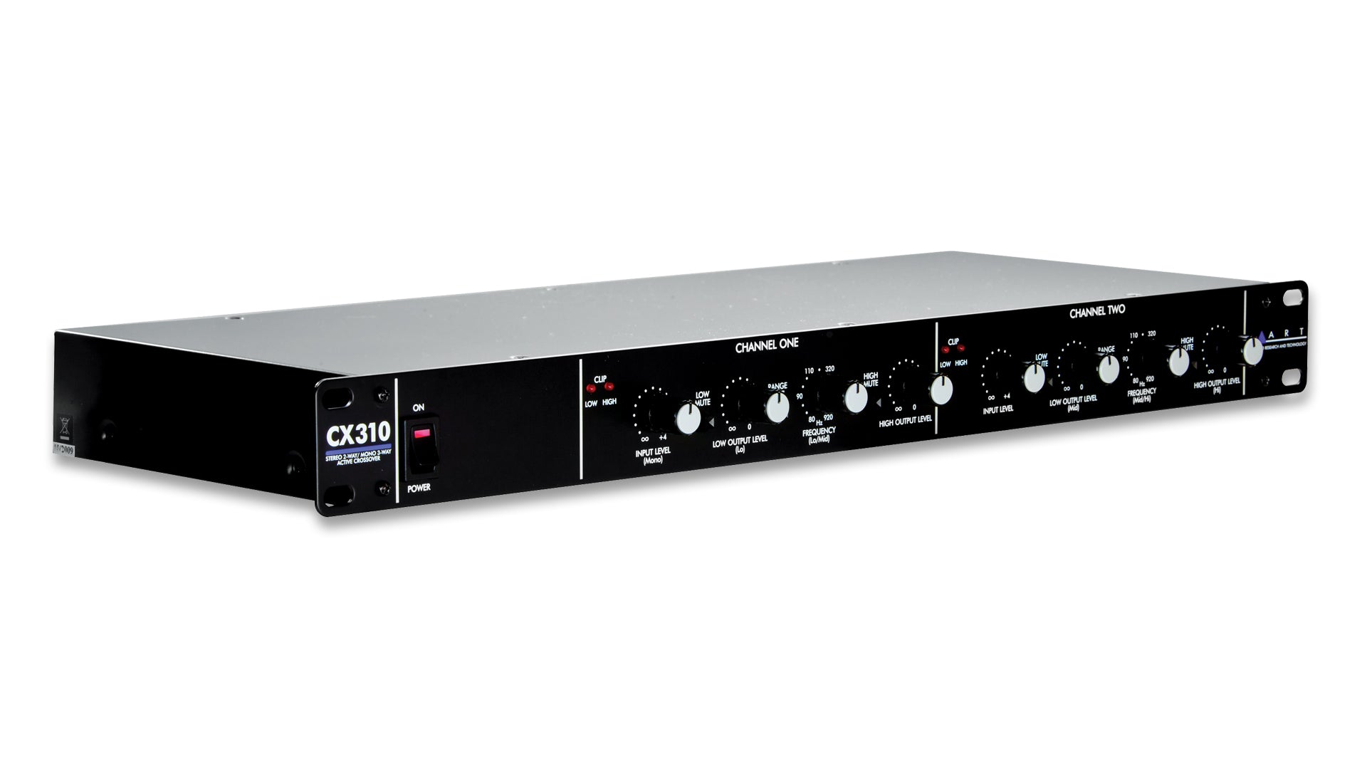ART 310 Stereo 2-Way/Mono 3-Way Crossover