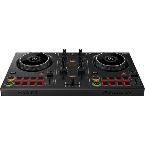 Pioneer DDJ-200 Smart DJ Controller w/ 8 Performance Pads for WeDJ & Rekordbox