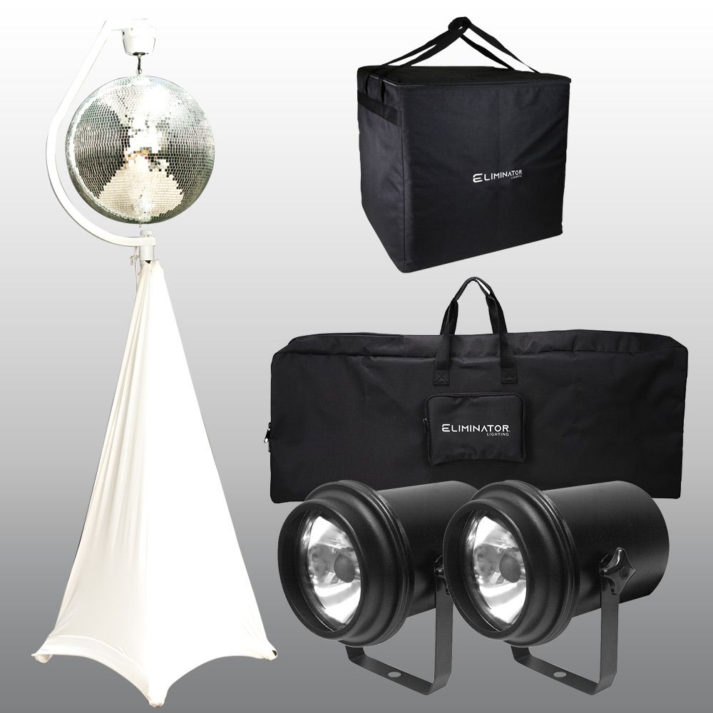 ADJ Decor MBSK PAK All-In-One Mirror Ball Lighting System