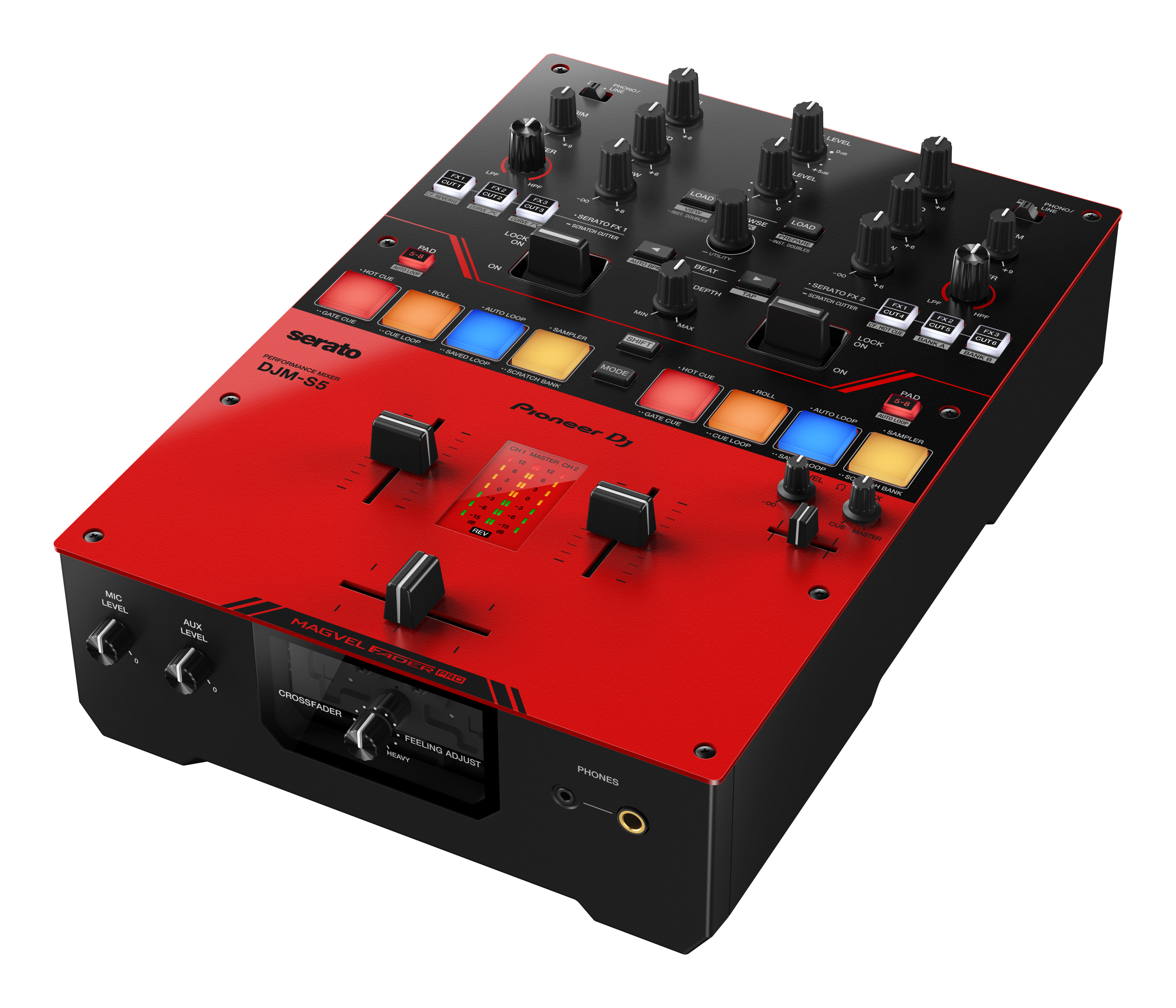 Pioneer DJ DJM-S5 2-Channel DJ Battle Mixer
