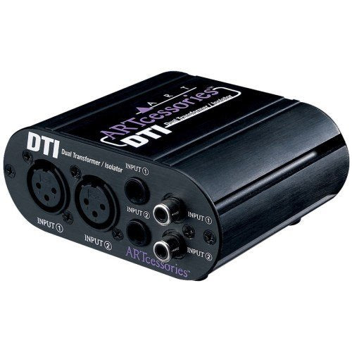 ART DTI Dual Transformer Passive Audio Interface Isolator Hum Eliminator