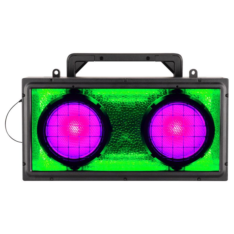 American DJ ENCORE-DBX 2x150W Cell Blinder with RGB Background Effects with Aria X2