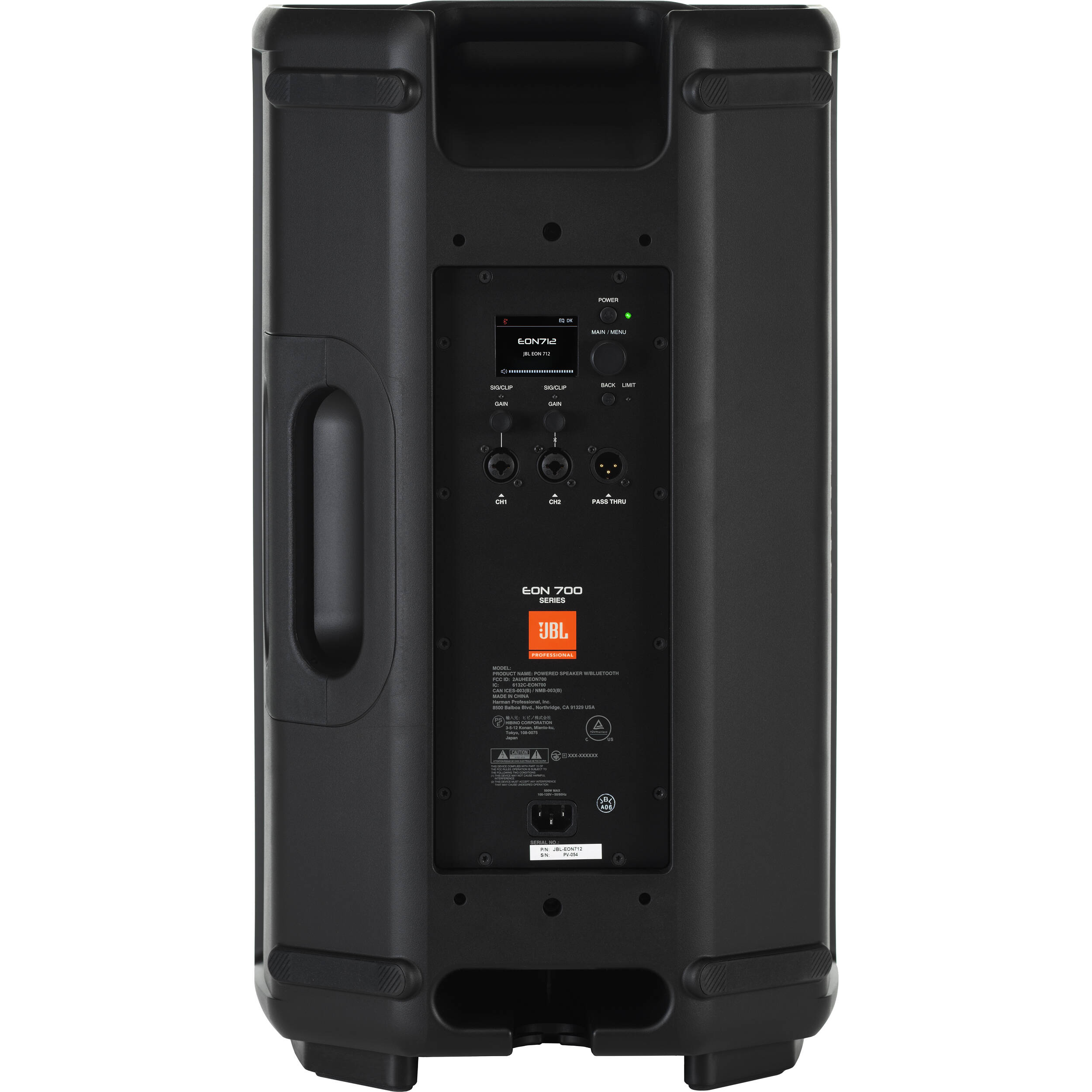 JBL EON712 Two-Way 12 1300W Powered Portable PA Speaker with Bluetooth and DSP