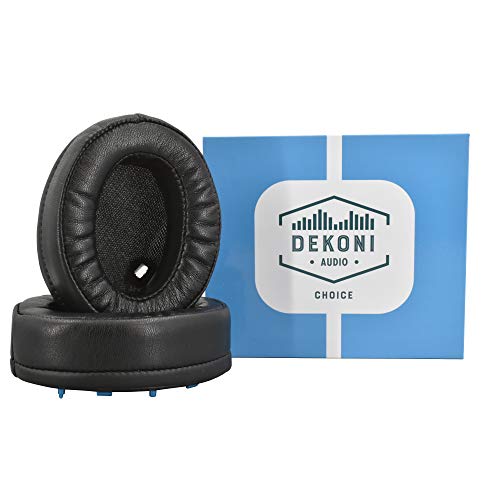 Dekoni Audio Replacement Earpads for Sony WH1000Xm4 Dekoni Choice Leather - Black