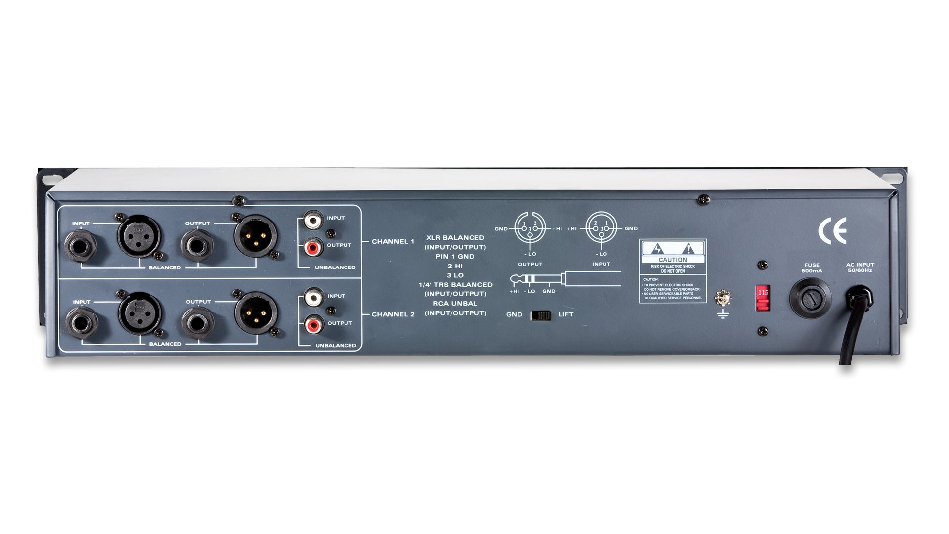 ART EQ355 - Dual Channel 31-Band Graphic Equalizer with Constant Q Filtering, XLR and 1/4 Balanced and RCA Unbalanced Connectors