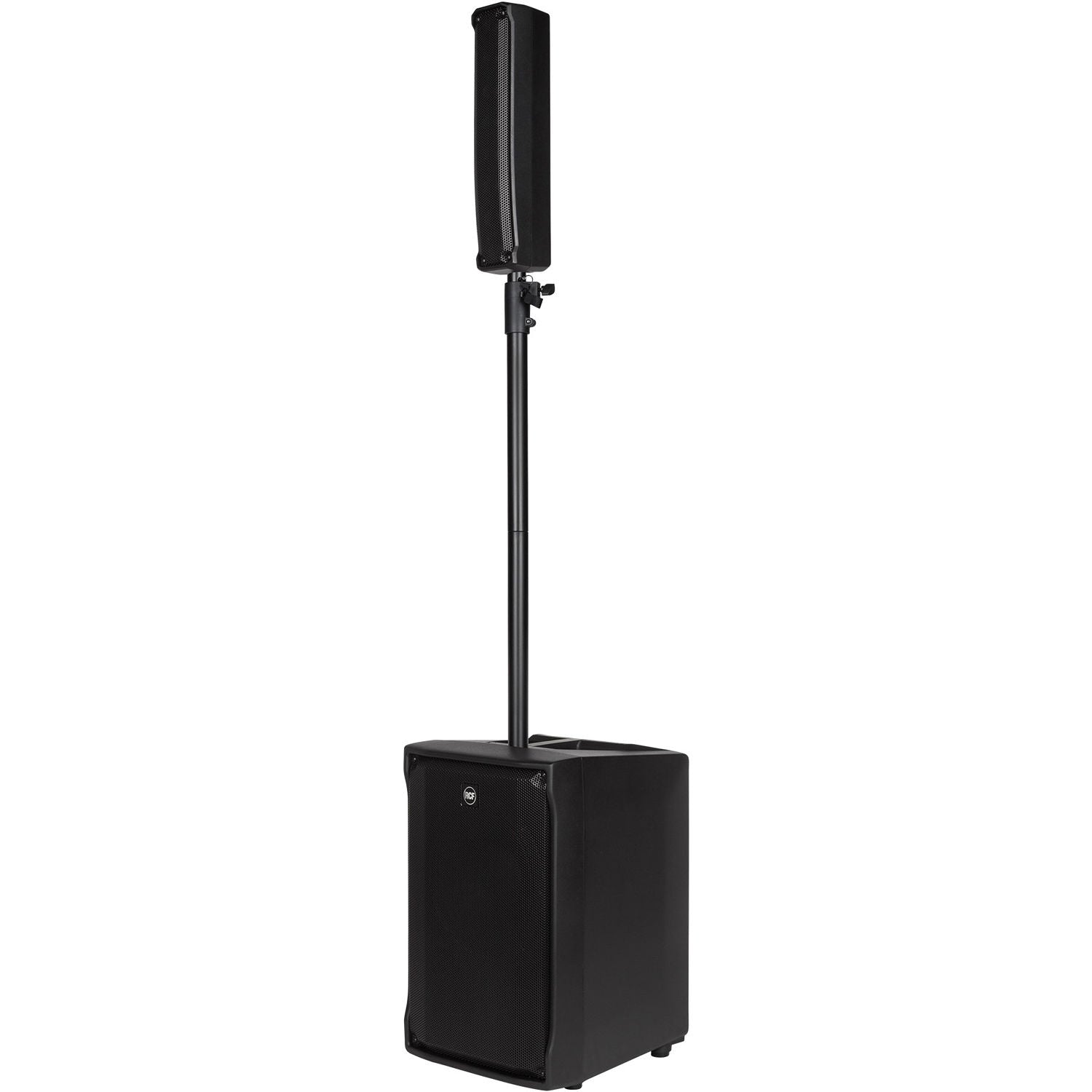 RCF EVOX JMIX8 Active 12 2-Way 1400W Portable Line Array PA System w/ 8-Input Mixer (Black)