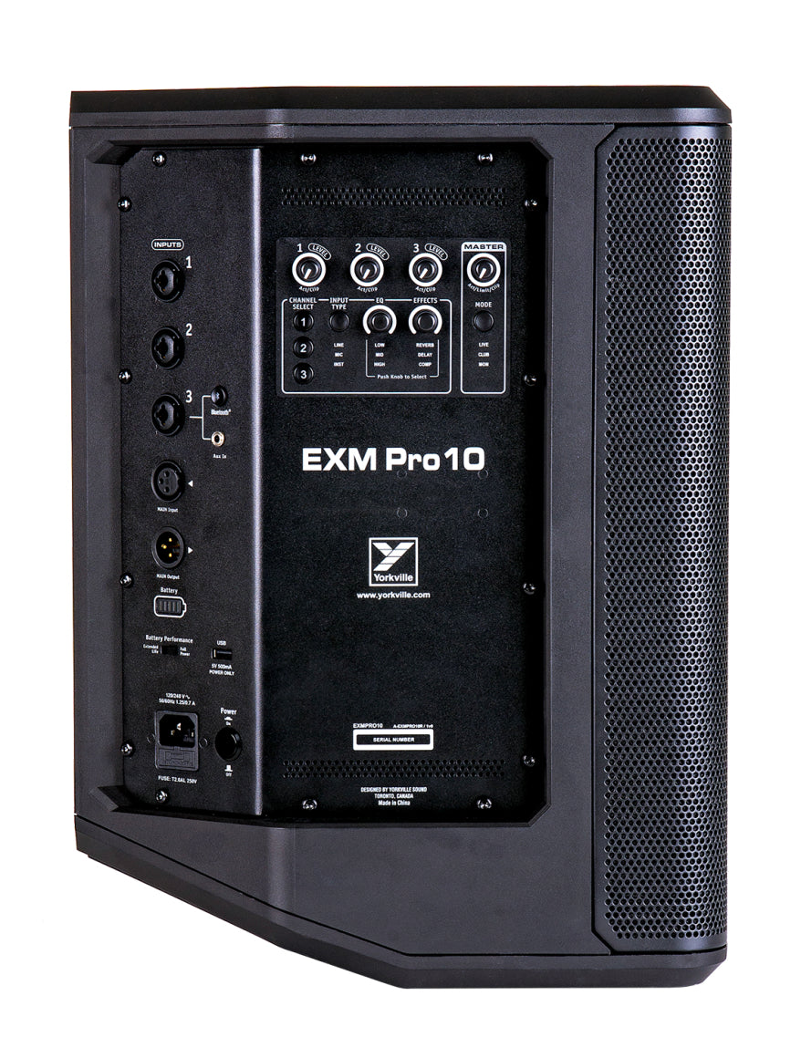 Yorkville EXMPRO10 EXM Battery-Powered PA Speaker
