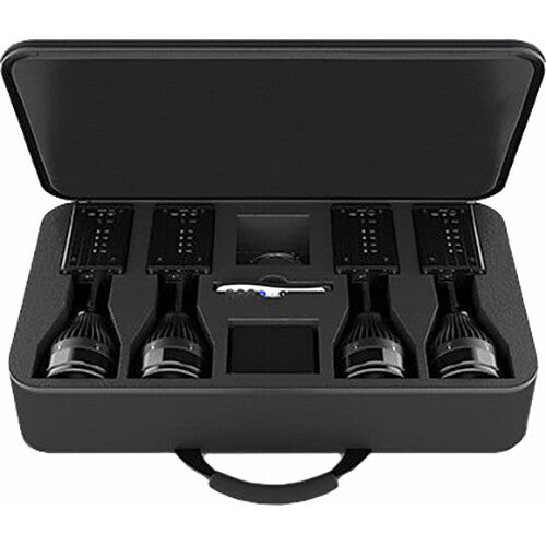 Chauvet DJ EZPin Zoom Pack Battery Powered Pin Spot 4 Pack