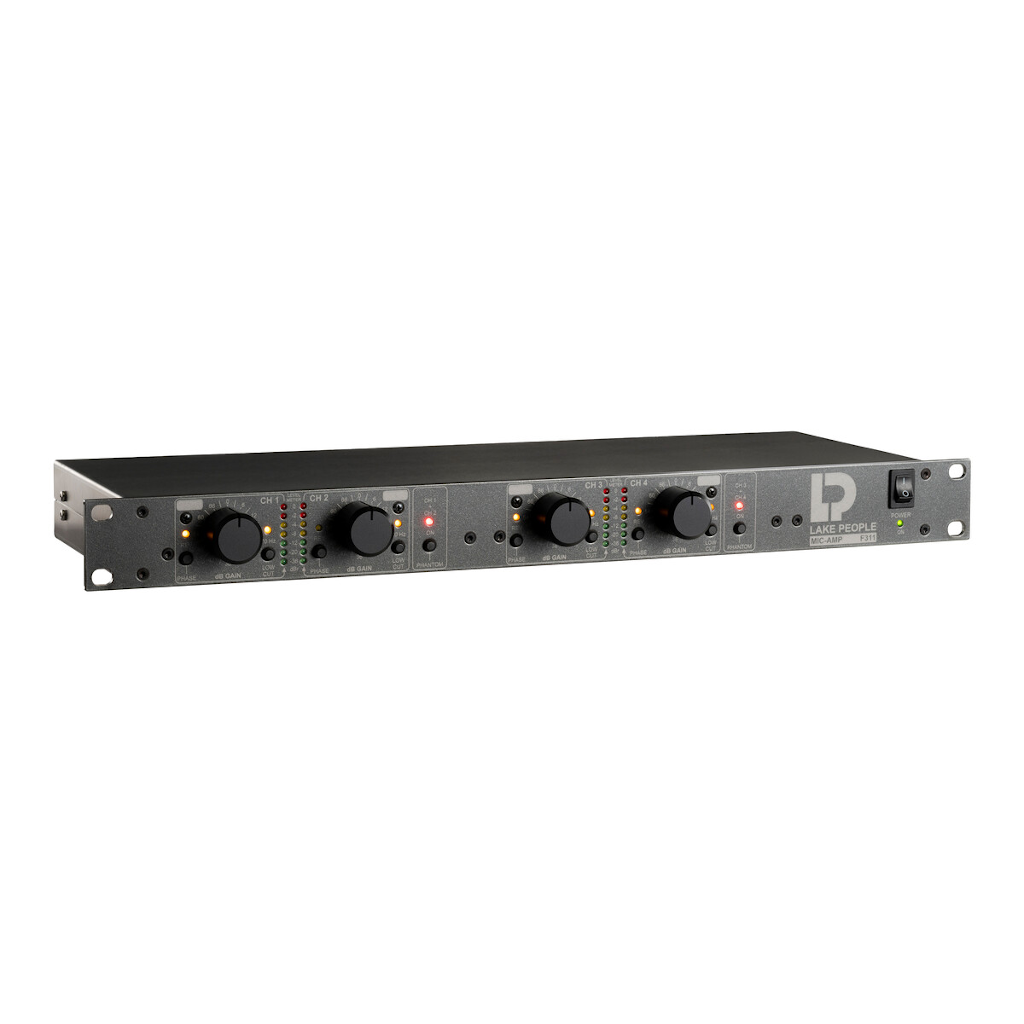 Lake People Mic-Amp F311 Q 4-Channel Microphone Preamp